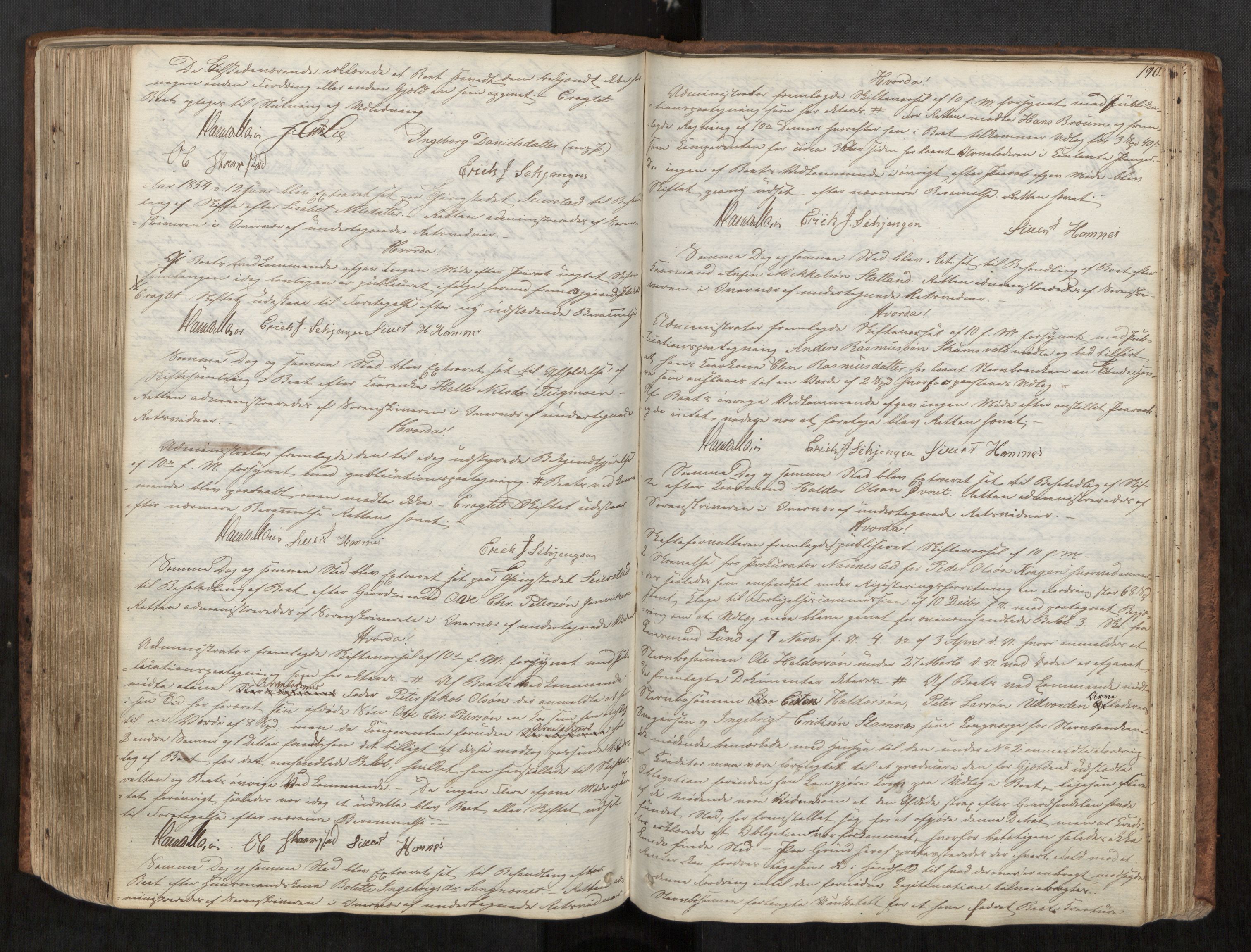 Namdal sorenskriveri, AV/SAT-A-4133/1/3/3B/L0002: Skiftebehandlingsprotokoll, 1837-1858, s. 190