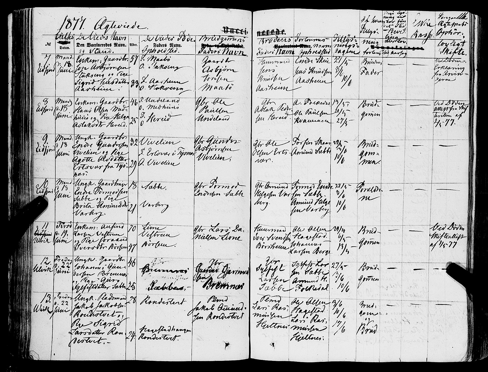 Ulvik sokneprestembete, AV/SAB-A-78801/H/Haa: Ministerialbok nr. A 15, 1864-1878, s. 116