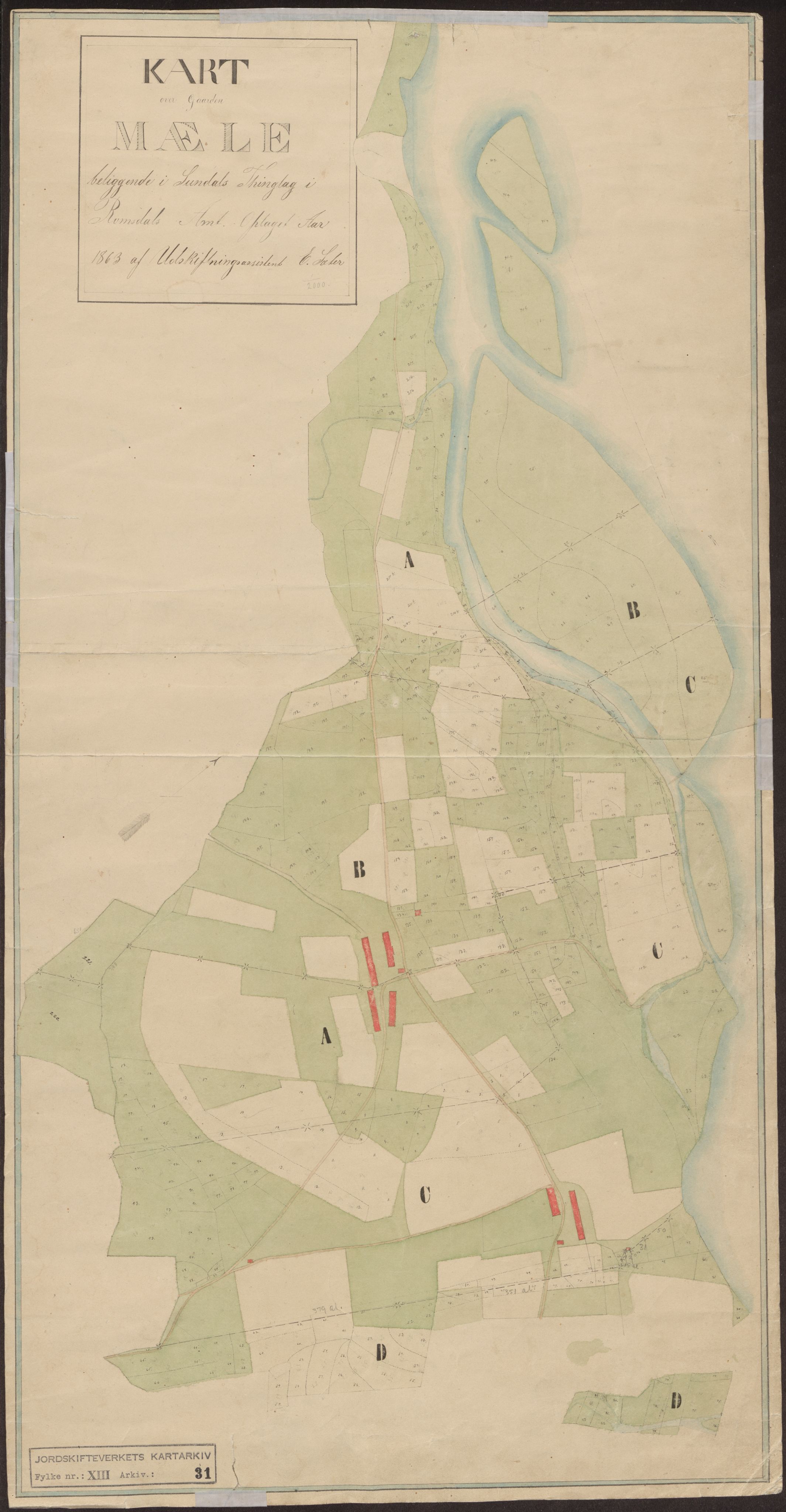 Jordskifteverkets kartarkiv, AV/RA-S-3929/T, 1859-1988, s. 128