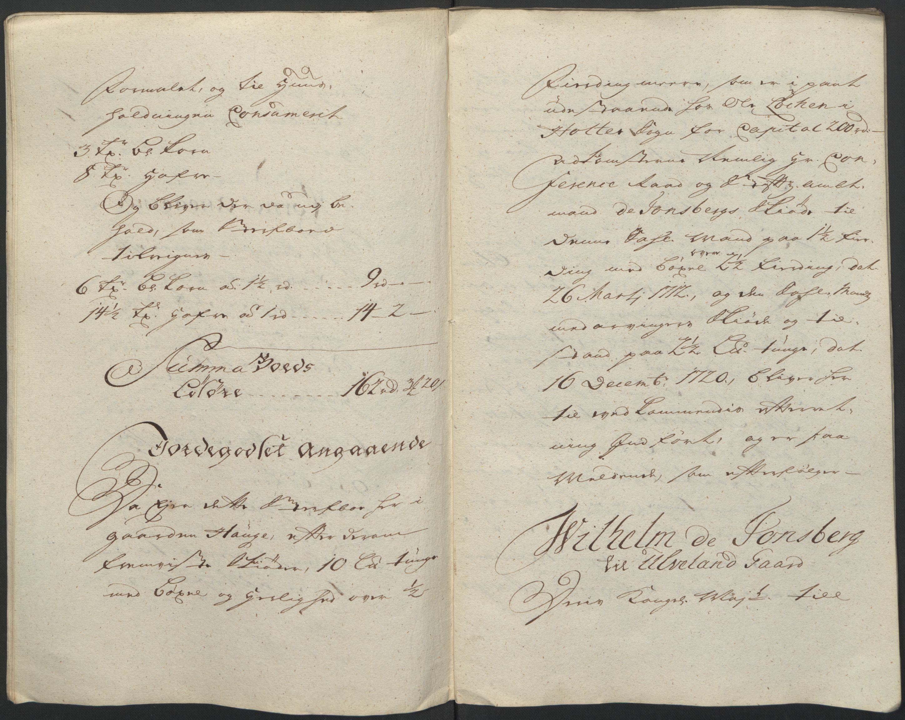 Forsvaret, Generalauditøren, AV/RA-RAFA-1772/F/Fj/Fjb/L0004: Skifter nr. 160 - 194 (1723, 1724), 1723-1724, s. 180
