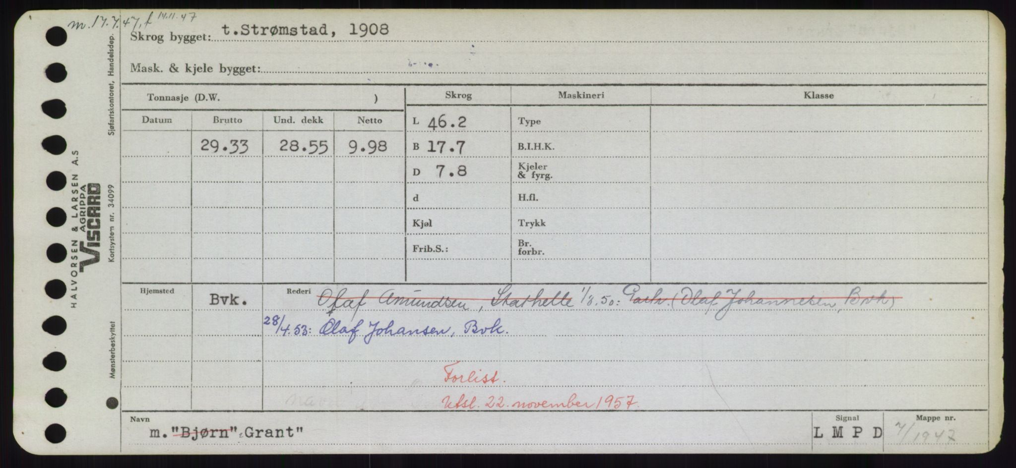 Sjøfartsdirektoratet med forløpere, Skipsmålingen, AV/RA-S-1627/H/Hd/L0013: Fartøy, Gne-Gås, s. 159