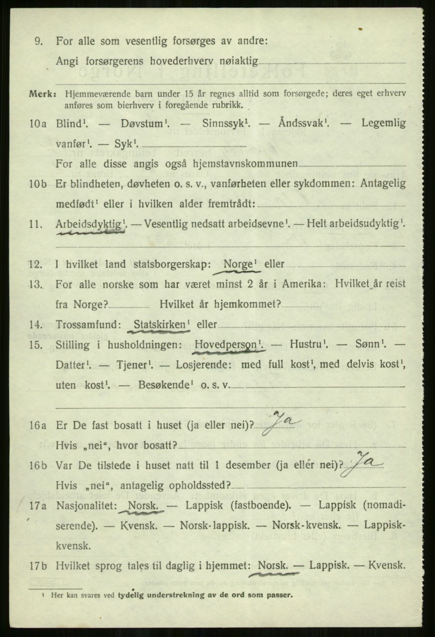 SATØ, Folketelling 1920 for 1941 Skjervøy herred, 1920, s. 6724