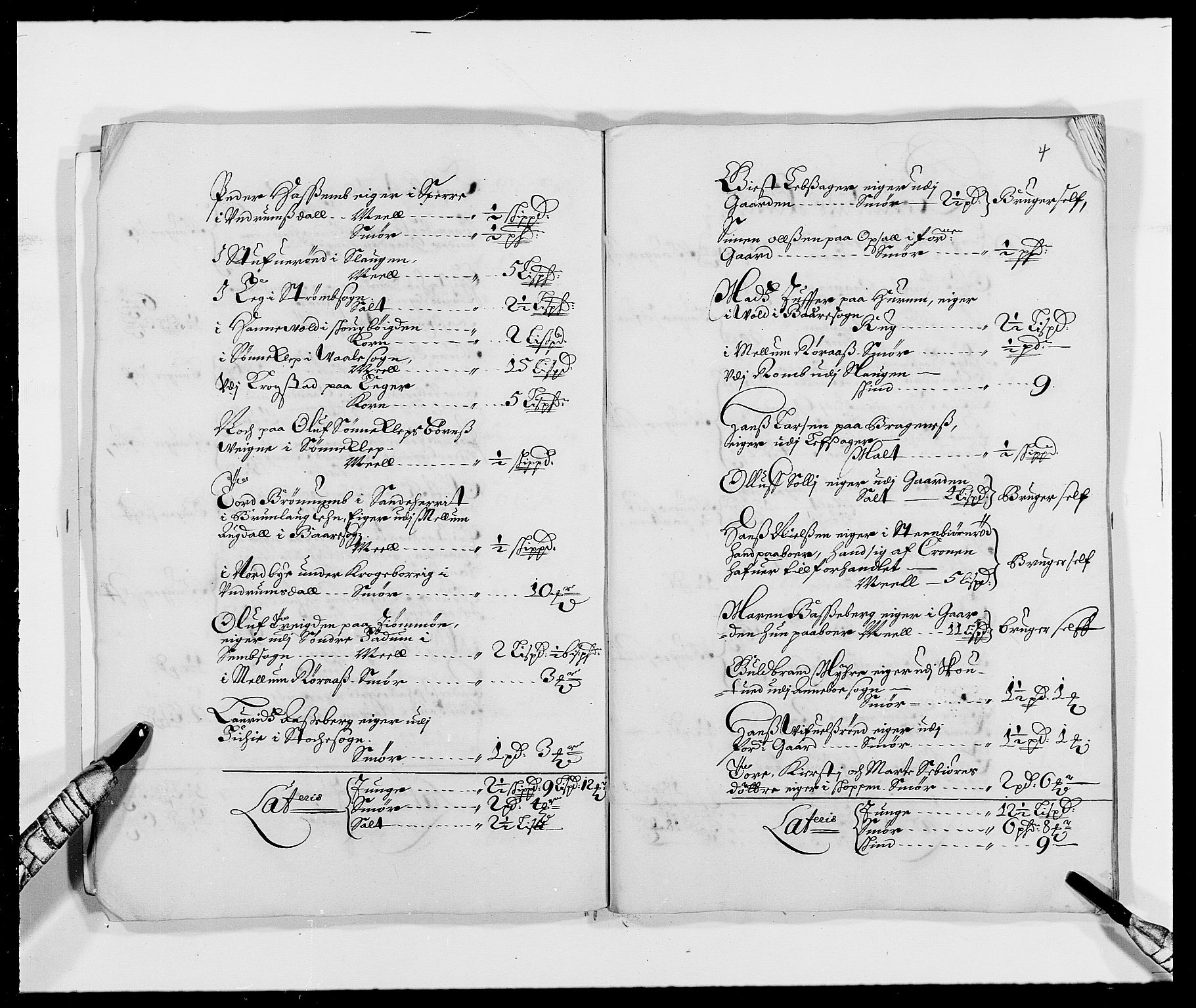 Rentekammeret inntil 1814, Reviderte regnskaper, Fogderegnskap, RA/EA-4092/R32/L1839: Fogderegnskap Jarlsberg grevskap, 1664-1673, s. 232
