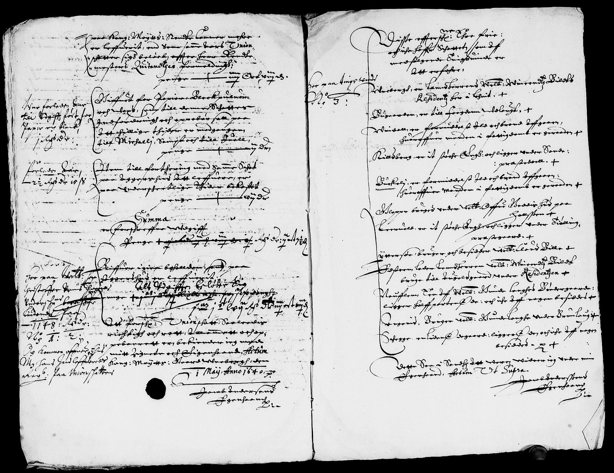 Rentekammeret inntil 1814, Reviderte regnskaper, Lensregnskaper, AV/RA-EA-5023/R/Rb/Rbl/L0007: Brunla len, 1637-1641