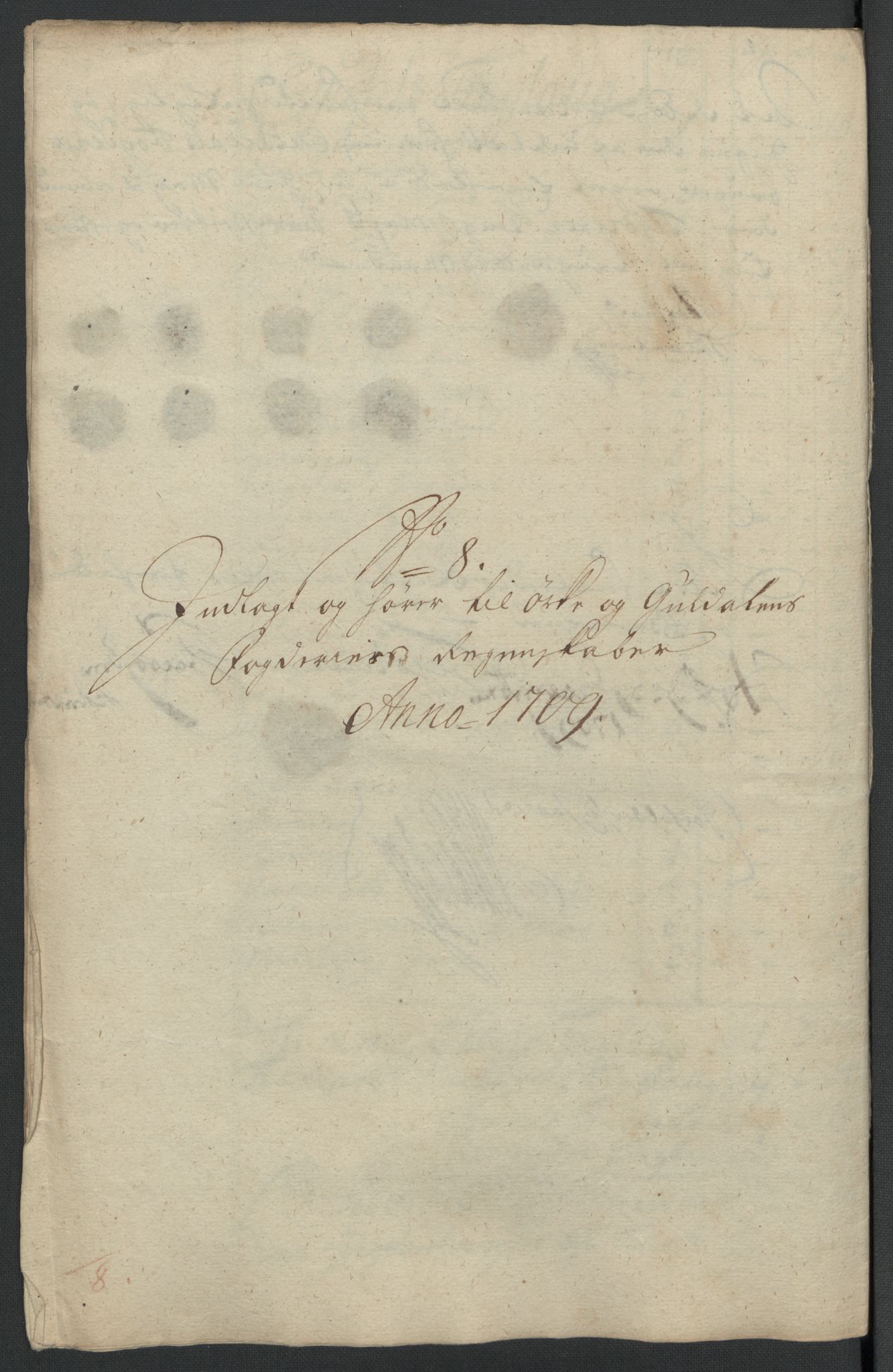 Rentekammeret inntil 1814, Reviderte regnskaper, Fogderegnskap, AV/RA-EA-4092/R60/L3959: Fogderegnskap Orkdal og Gauldal, 1709, s. 161