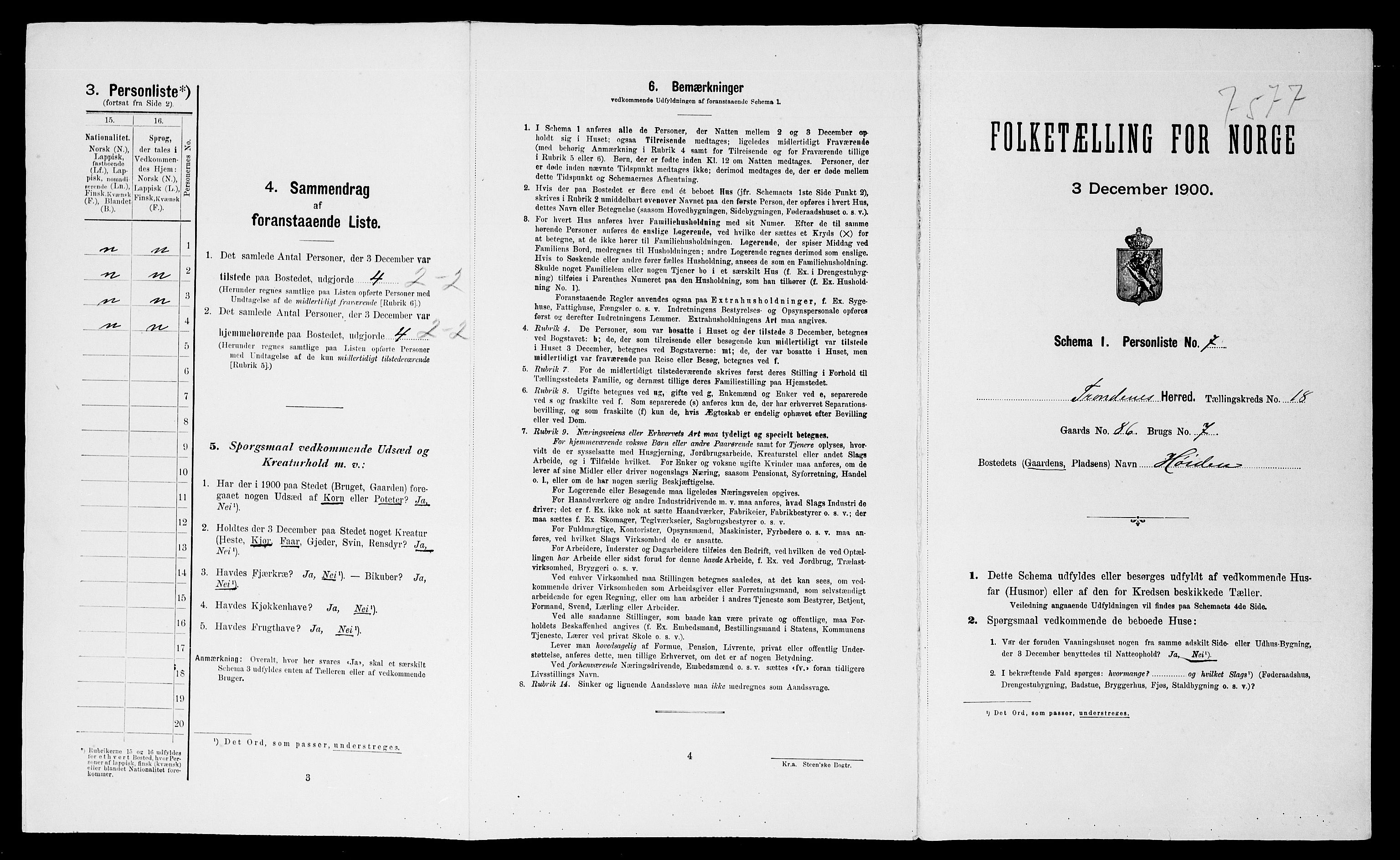 SATØ, Folketelling 1900 for 1914 Trondenes herred, 1900, s. 2217