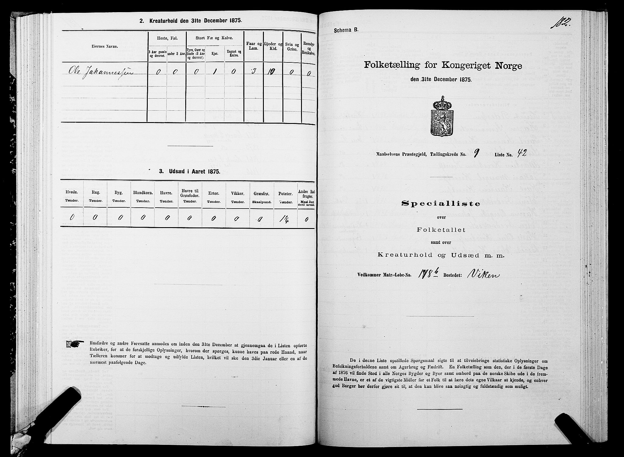 SATØ, Folketelling 1875 for 1924P Målselv prestegjeld, 1875, s. 4182