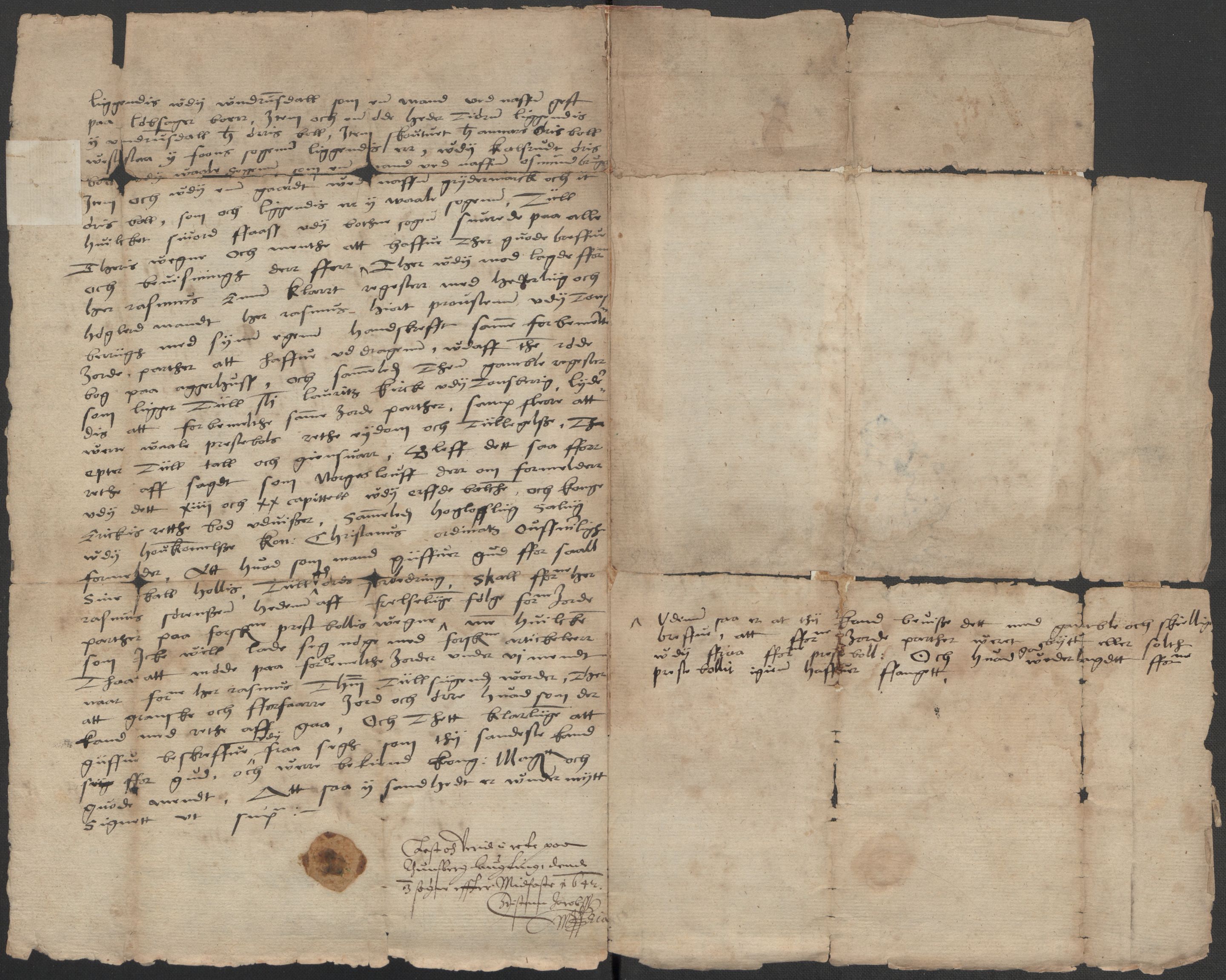 Riksarkivets diplomsamling, AV/RA-EA-5965/F15/L0021: Prestearkiv - Vestfold, 1573-1858, s. 48