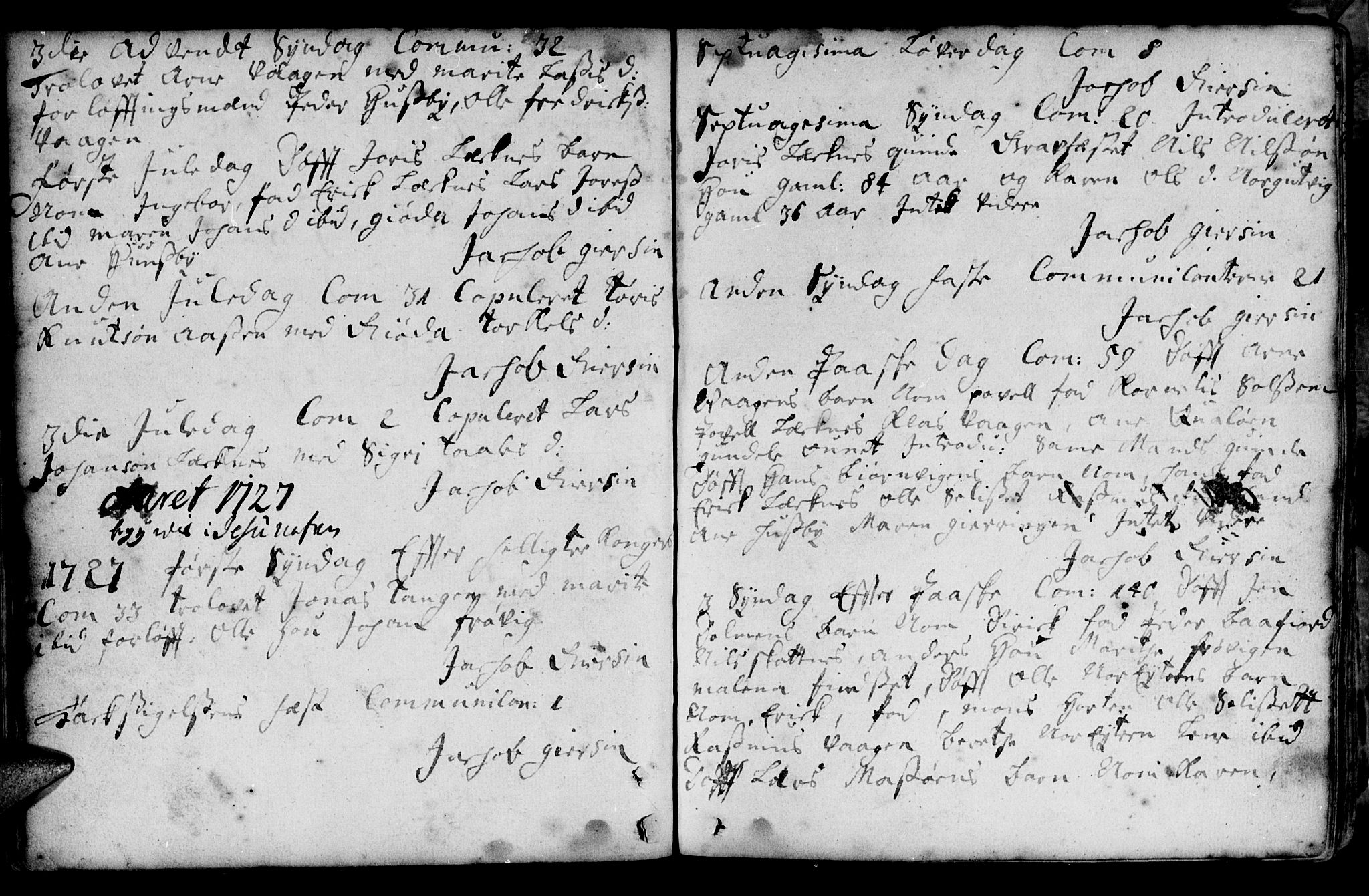Ministerialprotokoller, klokkerbøker og fødselsregistre - Nord-Trøndelag, AV/SAT-A-1458/788/L0694: Ministerialbok nr. 788A01, 1710-1805