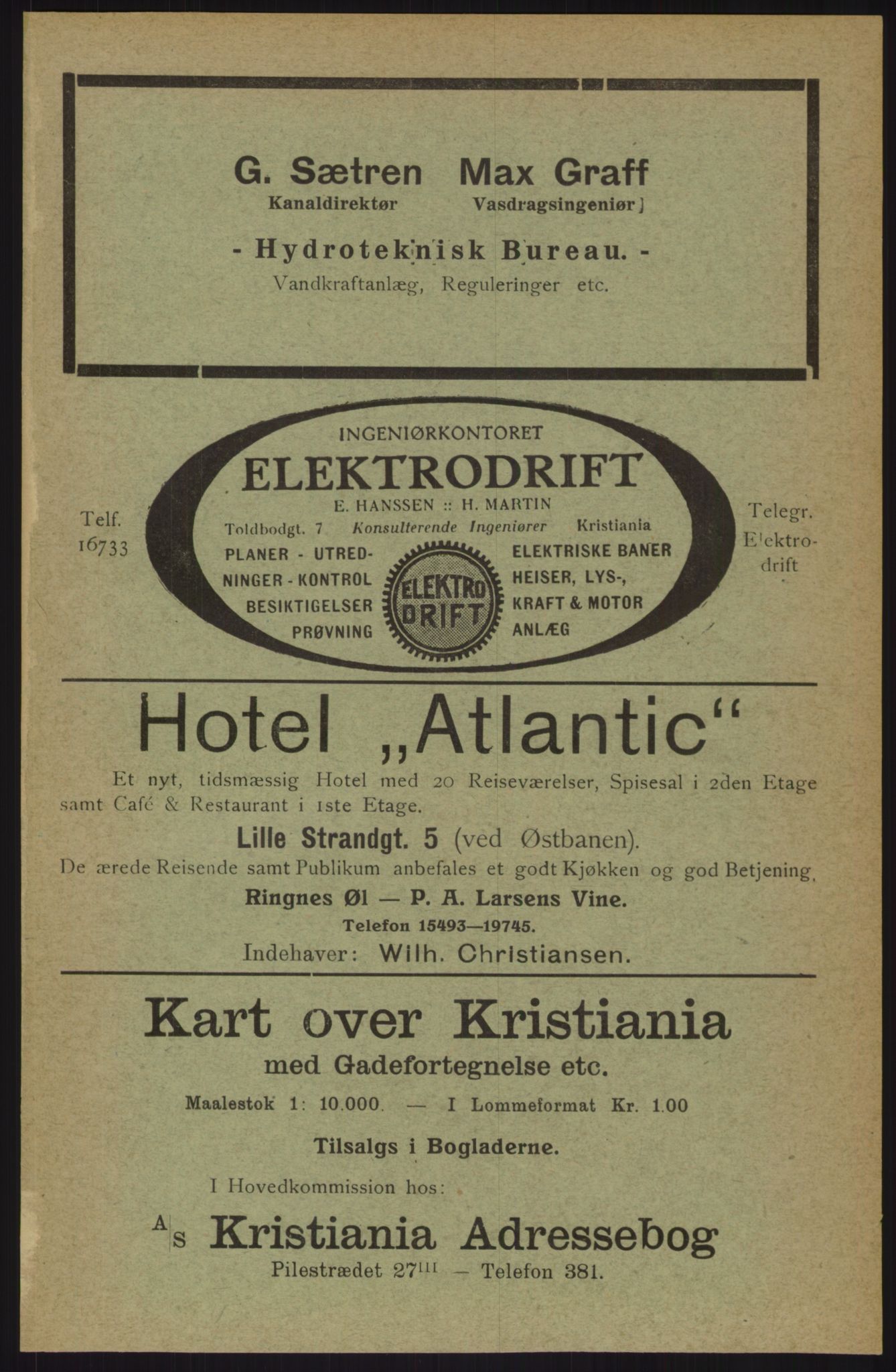 Kristiania/Oslo adressebok, PUBL/-, 1914