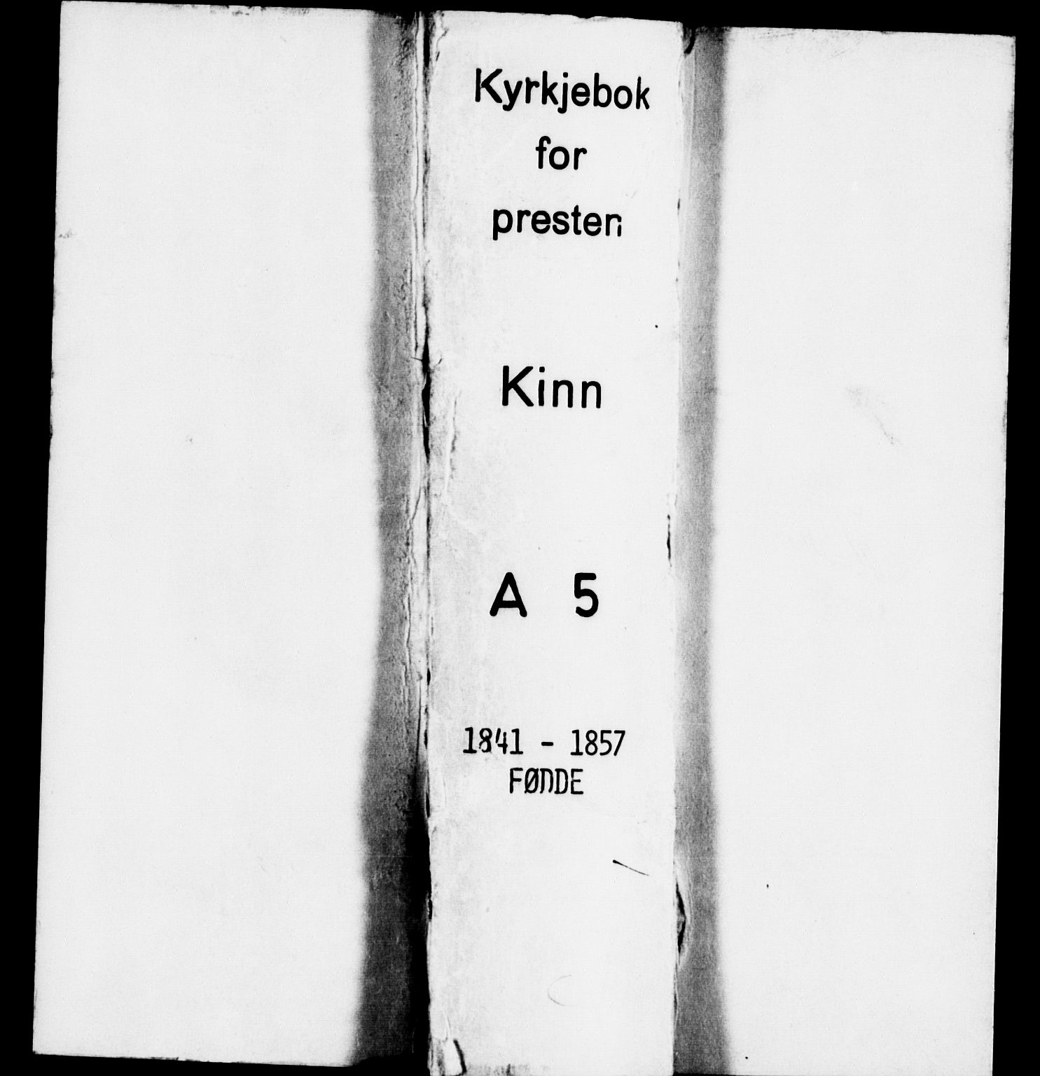 Kinn sokneprestembete, SAB/A-80801/H/Haa/Haaa/L0005: Ministerialbok nr. A 5, 1841-1857