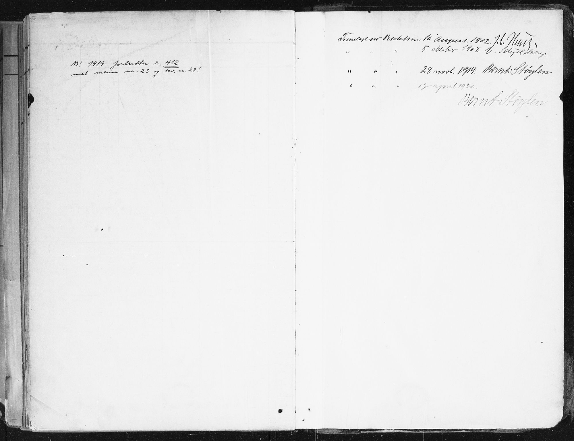 Arendal sokneprestkontor, Trefoldighet, SAK/1111-0040/F/Fa/L0010: Ministerialbok nr. A 10, 1900-1919