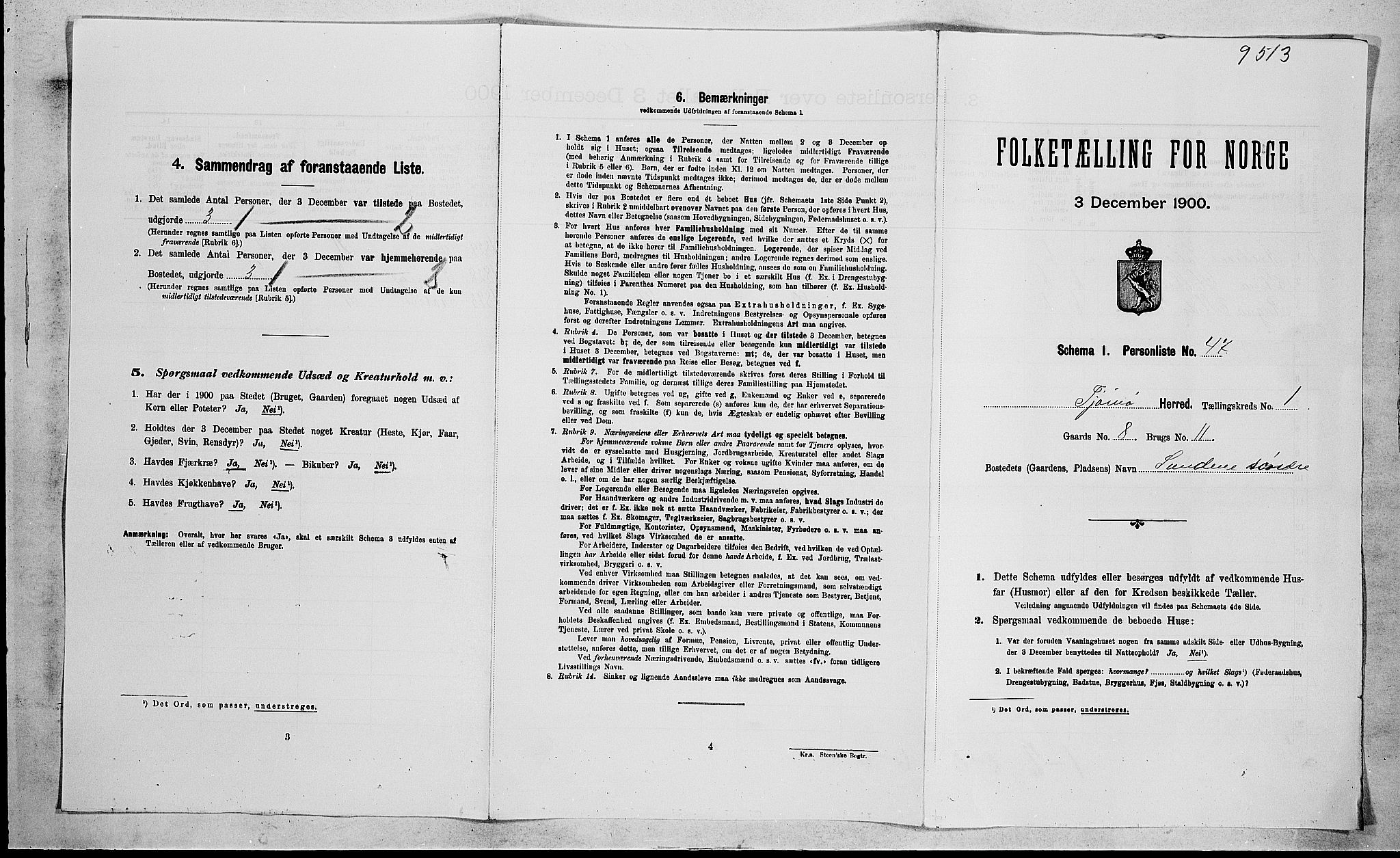 RA, Folketelling 1900 for 0723 Tjøme herred, 1900, s. 186