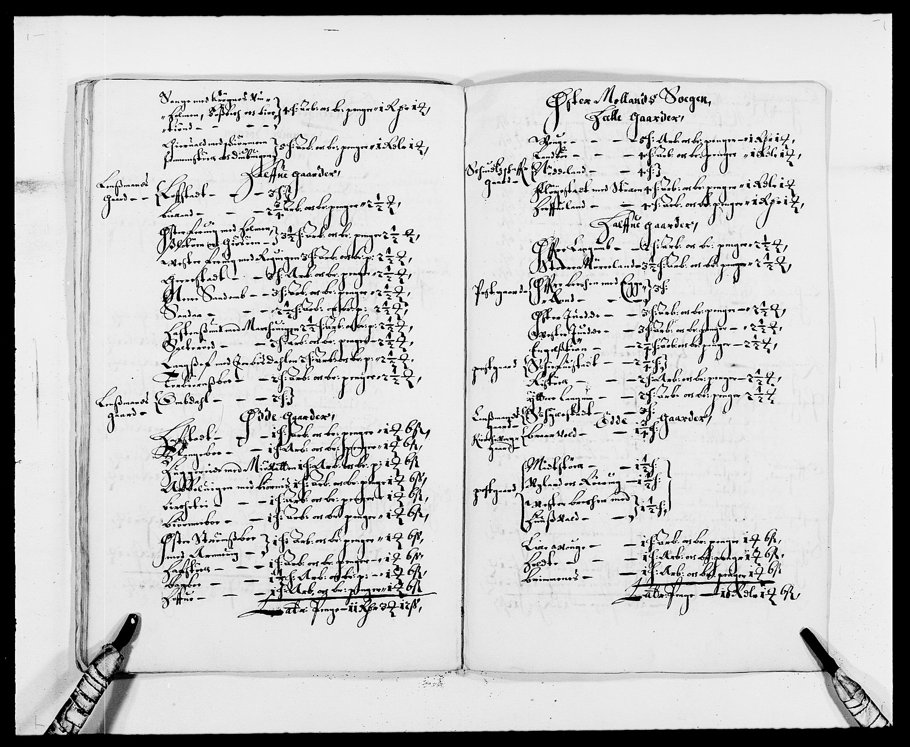 Rentekammeret inntil 1814, Reviderte regnskaper, Fogderegnskap, AV/RA-EA-4092/R39/L2296: Fogderegnskap Nedenes, 1664-1666, s. 435