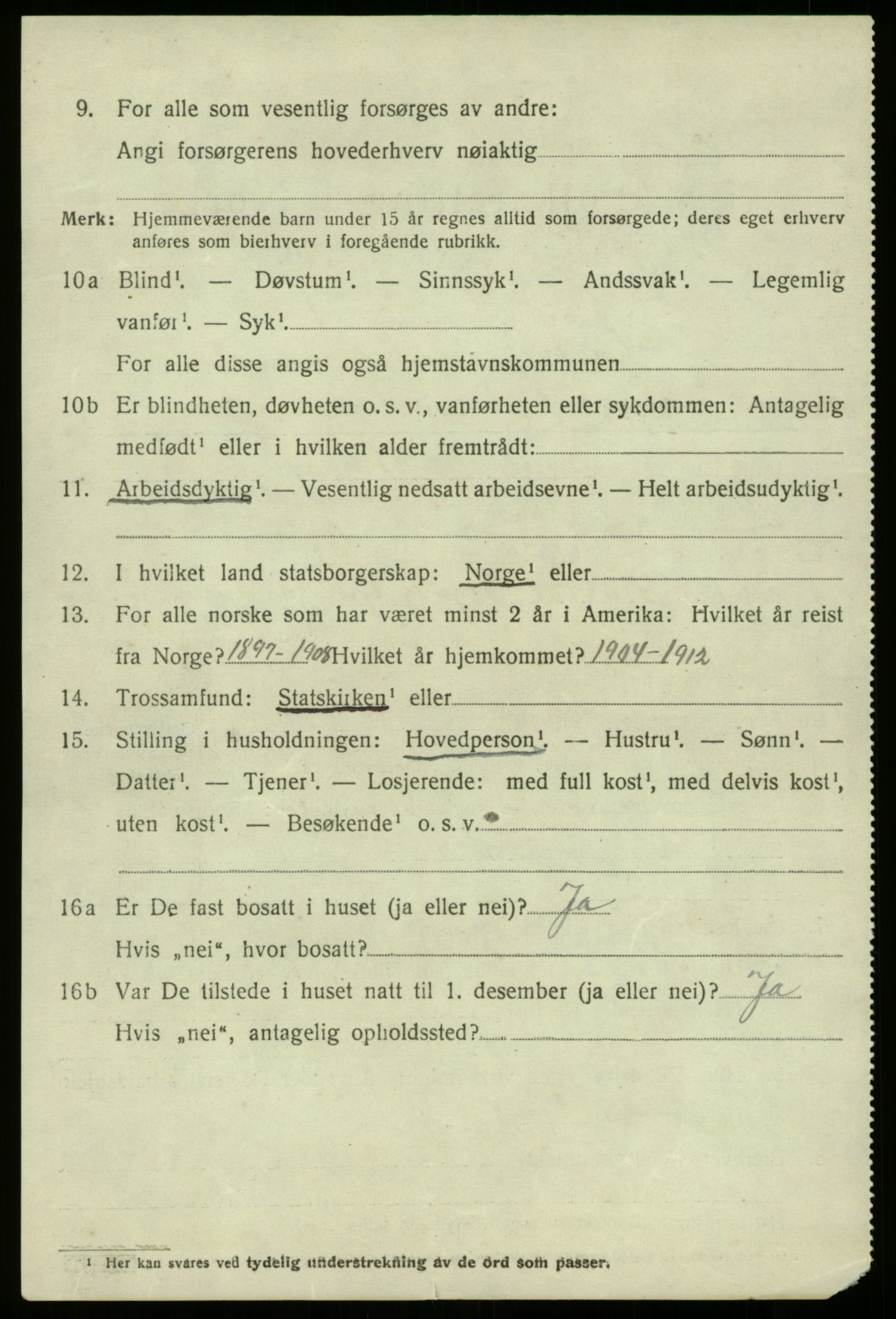 SAB, Folketelling 1920 for 1422 Lærdal herred, 1920, s. 801