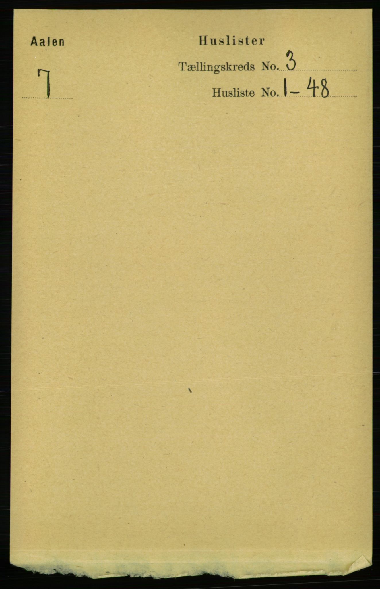 RA, Folketelling 1891 for 1644 Ålen herred, 1891, s. 685