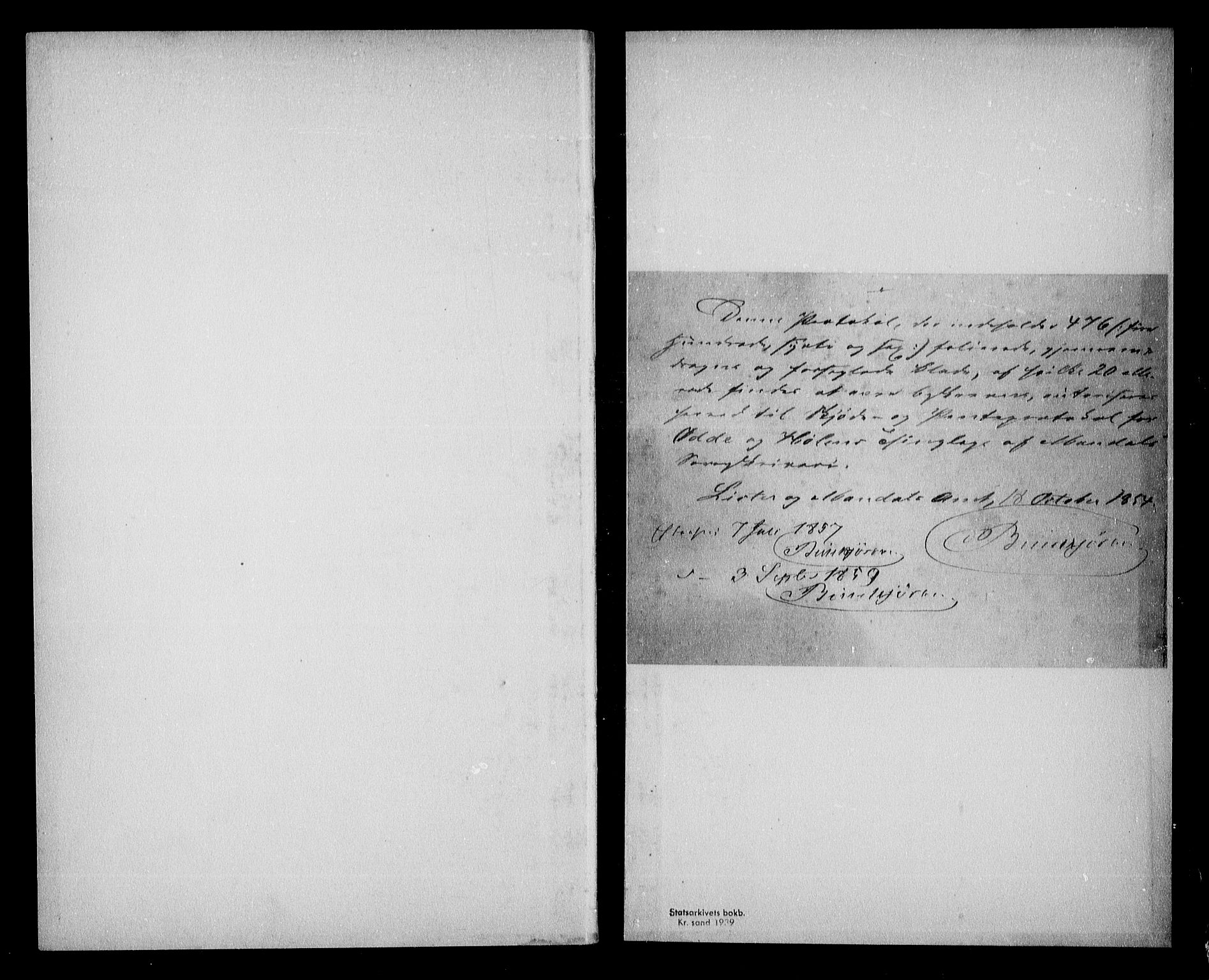 Torridal sorenskriveri, SAK/1221-0012/G/Gb/Gba/L0004: Pantebok nr. 3, 1854-1860