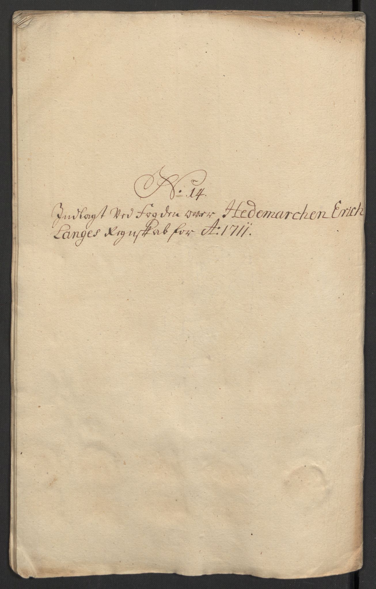 Rentekammeret inntil 1814, Reviderte regnskaper, Fogderegnskap, AV/RA-EA-4092/R16/L1048: Fogderegnskap Hedmark, 1711, s. 67