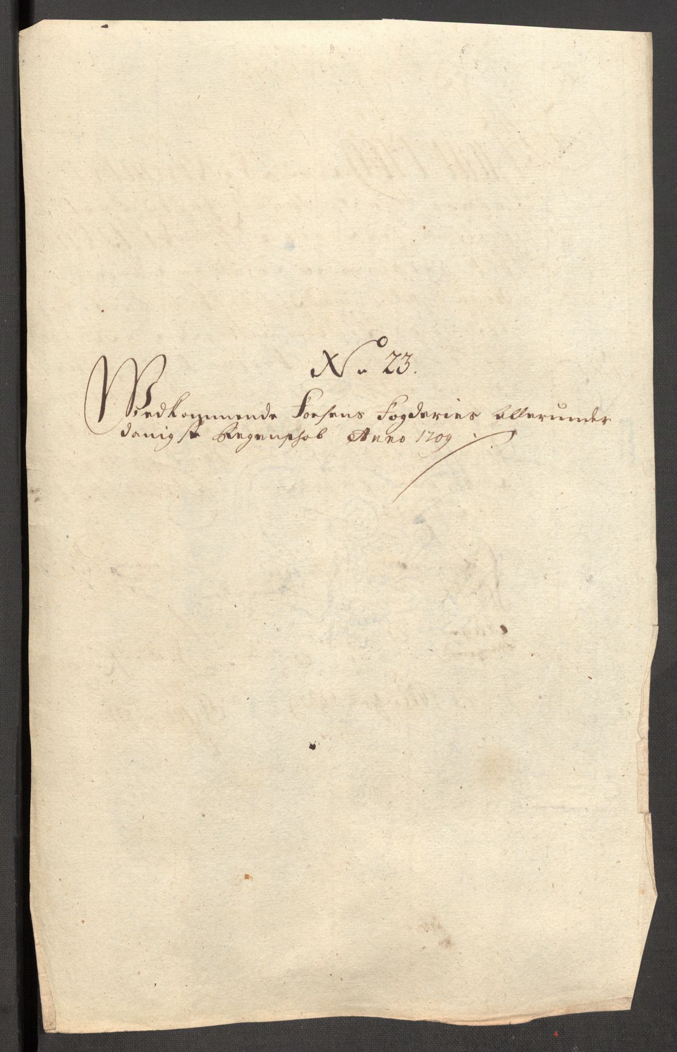 Rentekammeret inntil 1814, Reviderte regnskaper, Fogderegnskap, AV/RA-EA-4092/R57/L3858: Fogderegnskap Fosen, 1708-1709, s. 354