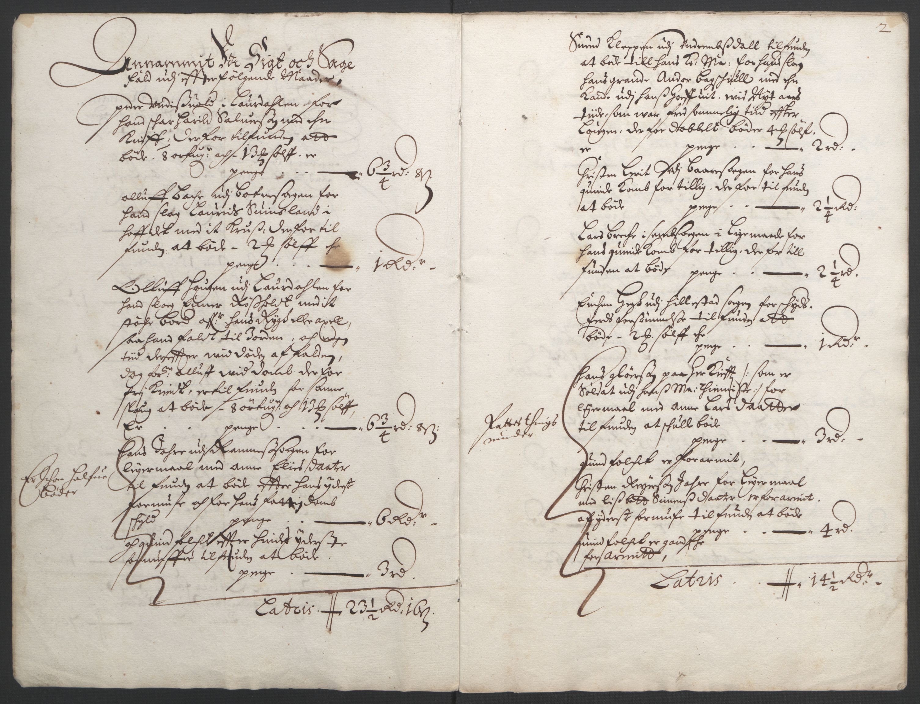 Rentekammeret inntil 1814, Reviderte regnskaper, Fogderegnskap, RA/EA-4092/R32/L1838: Fogderegnskap Jarlsberg grevskap, 1661-1663, s. 5