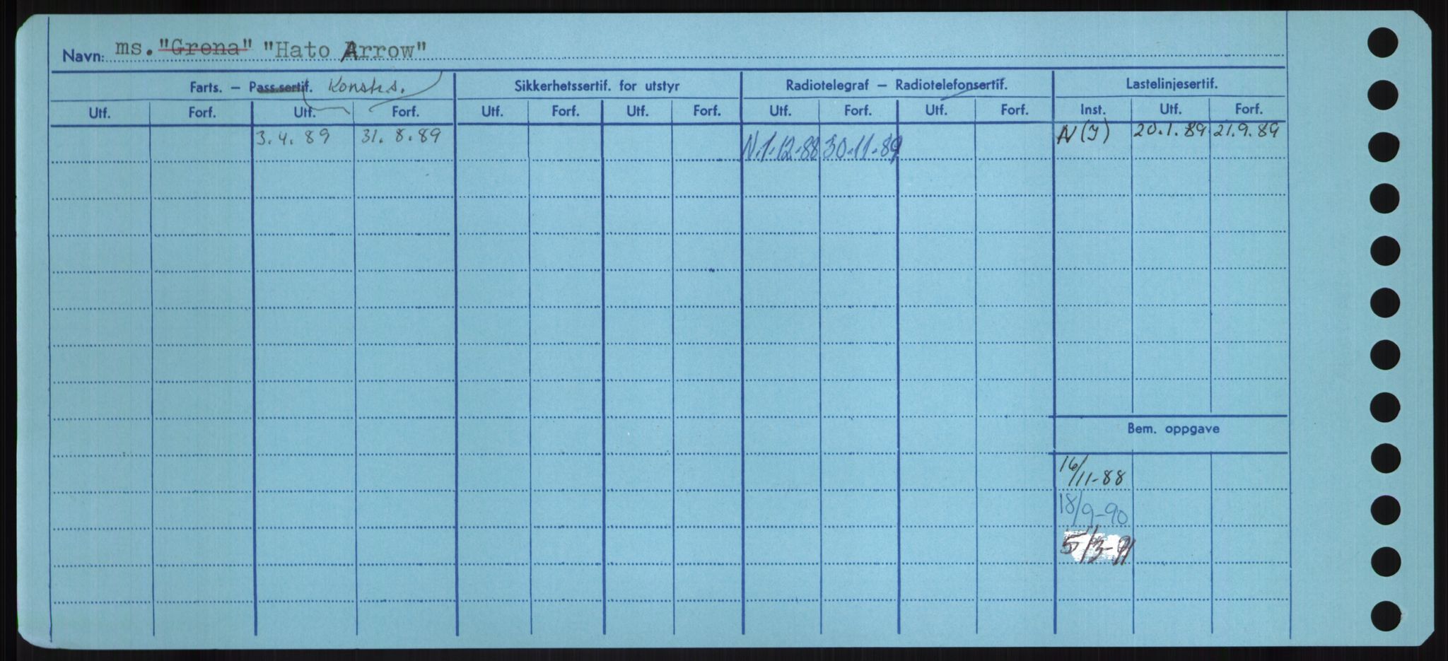 Sjøfartsdirektoratet med forløpere, Skipsmålingen, RA/S-1627/H/Hd/L0014: Fartøy, H-Havl, s. 380