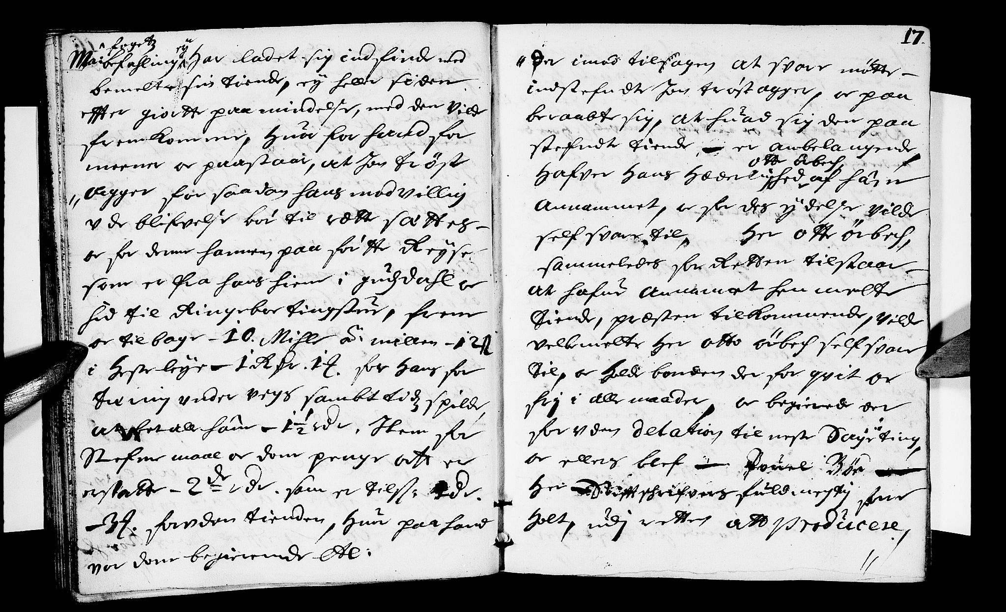 Sorenskriverier i Gudbrandsdalen, AV/SAH-TING-036/G/Gb/Gbb/L0018: Tingbok - Sør-Gudbrandsdal, 1695, s. 16b-17a