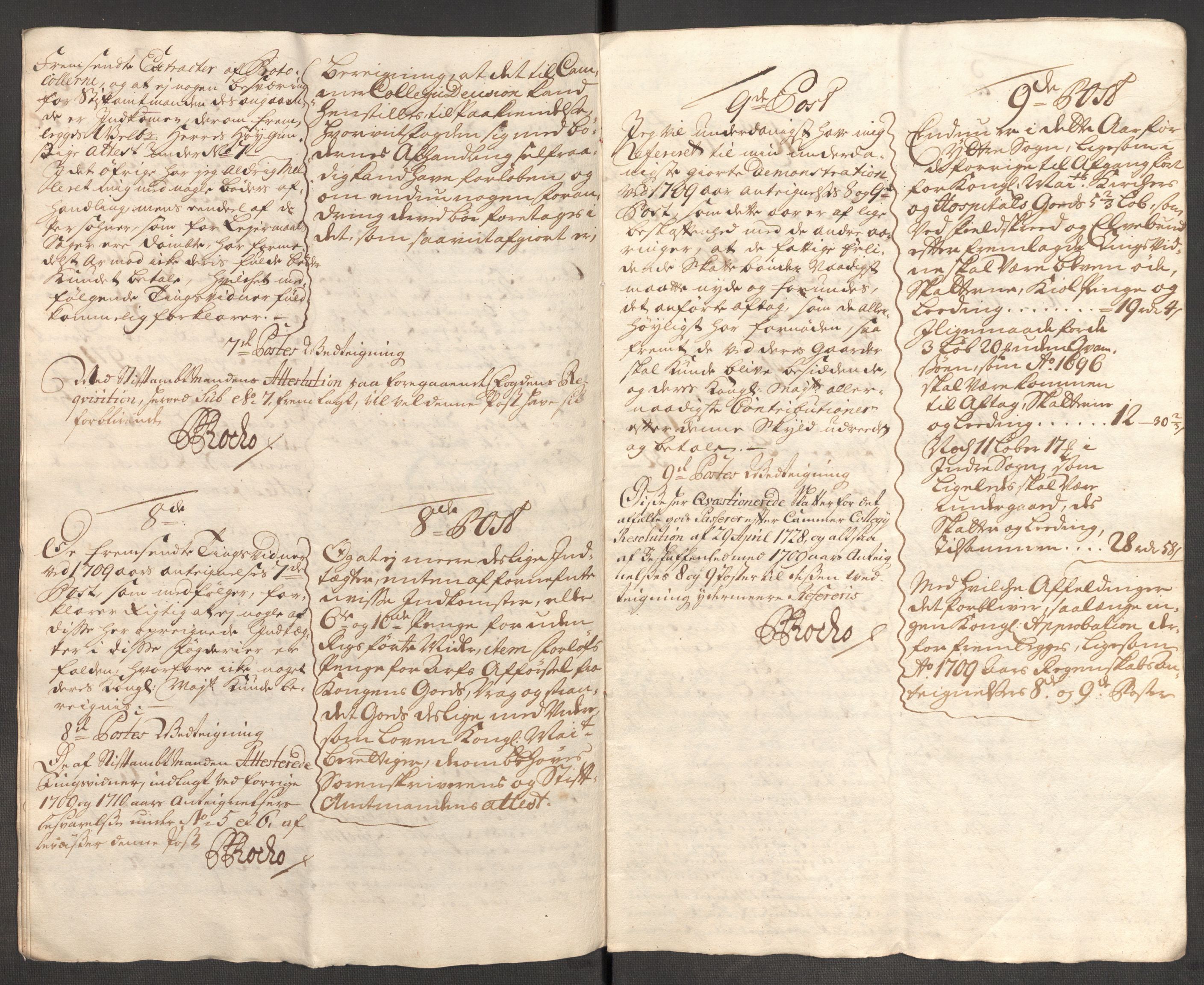 Rentekammeret inntil 1814, Reviderte regnskaper, Fogderegnskap, AV/RA-EA-4092/R52/L3317: Fogderegnskap Sogn, 1711, s. 498