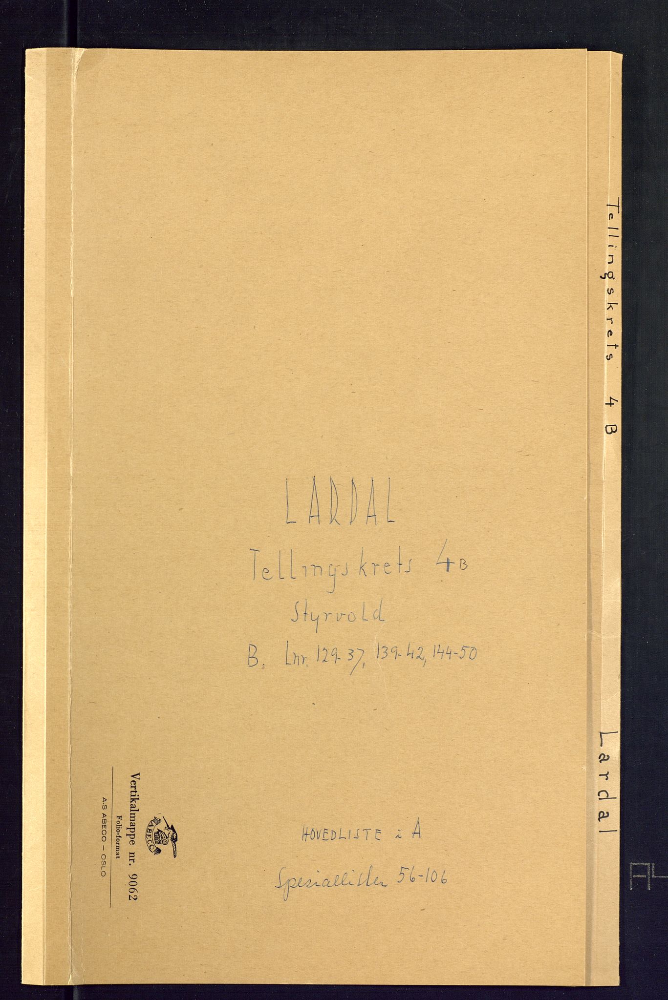 SAKO, Folketelling 1875 for 0728P Lardal prestegjeld, 1875, s. 23