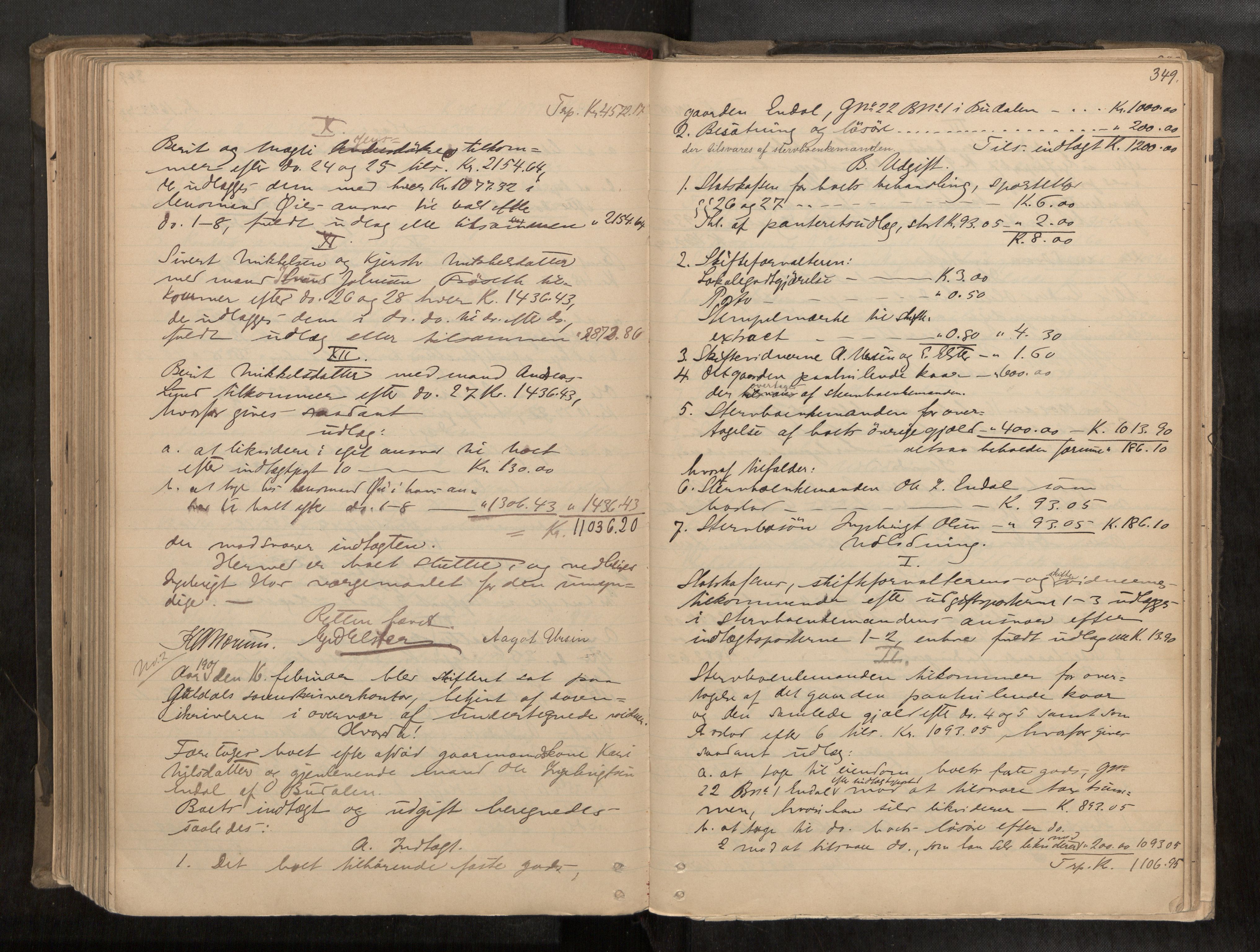 Gauldal sorenskriveri, AV/SAT-A-0014/1/3/3A/L0015: Skifteslutningsprotokoll  2, 1889-1902, s. 349