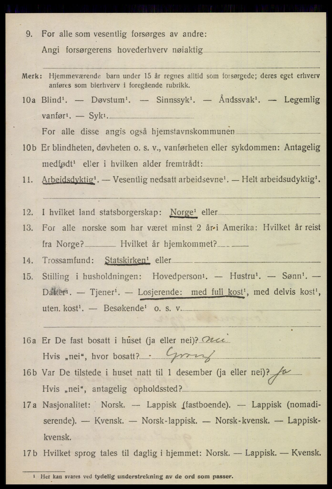SAT, Folketelling 1920 for 1742 Grong herred, 1920, s. 6248