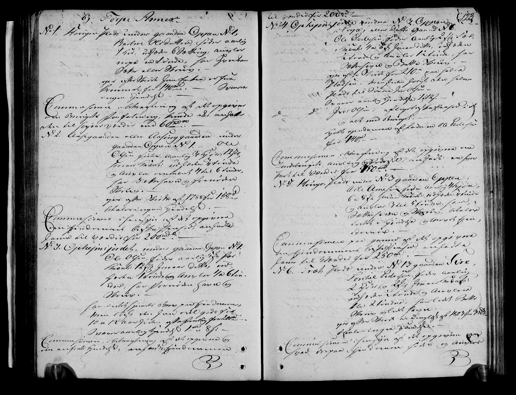 Rentekammeret inntil 1814, Realistisk ordnet avdeling, RA/EA-4070/N/Ne/Nea/L0044: Ringerike og Hallingdal fogderi. Deliberasjonsprotokoll, 1803, s. 126