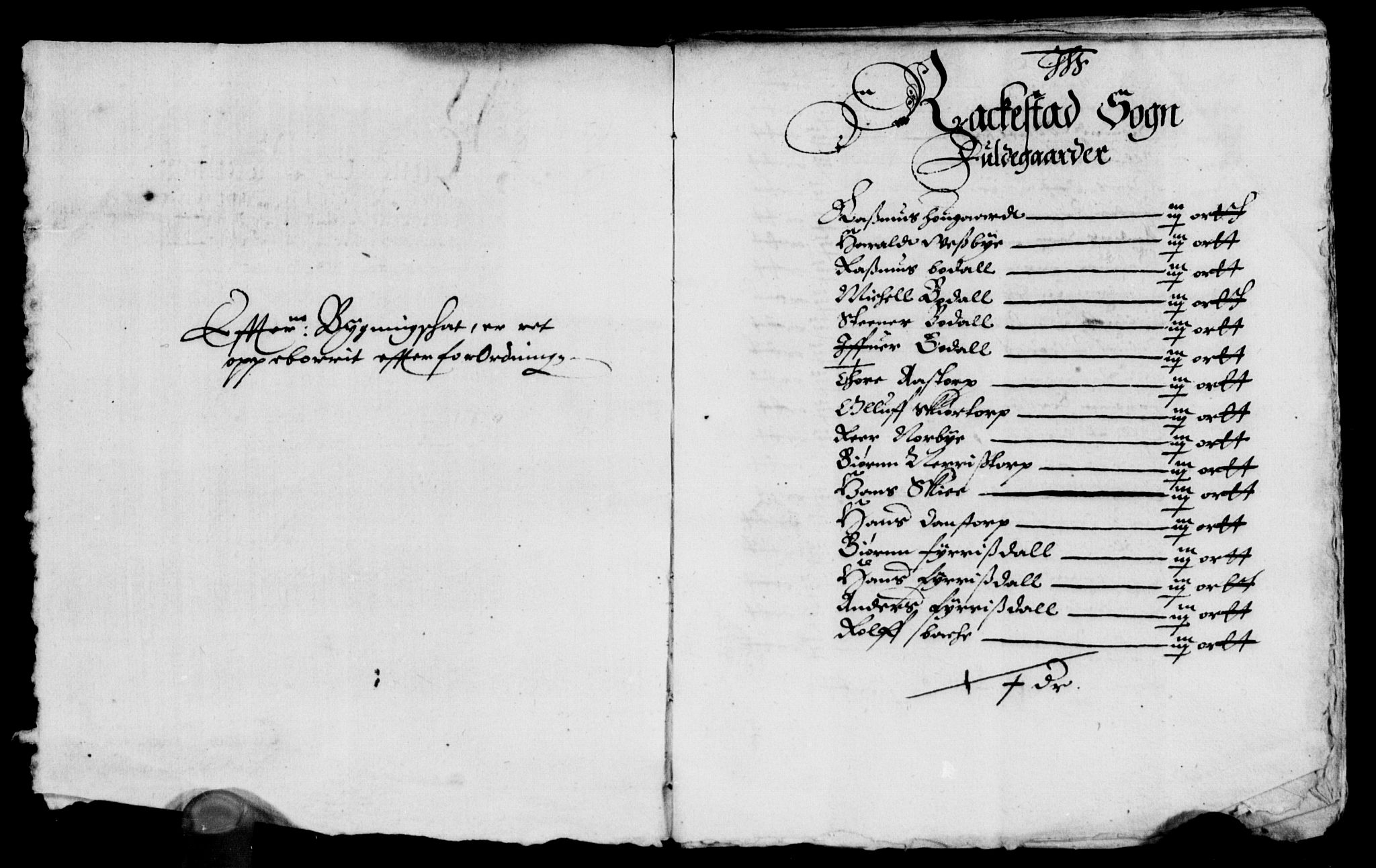 Rentekammeret inntil 1814, Reviderte regnskaper, Lensregnskaper, RA/EA-5023/R/Rb/Rbd/L0002: Maria kirke prosti gods og Rakkestad len, 1633-1637