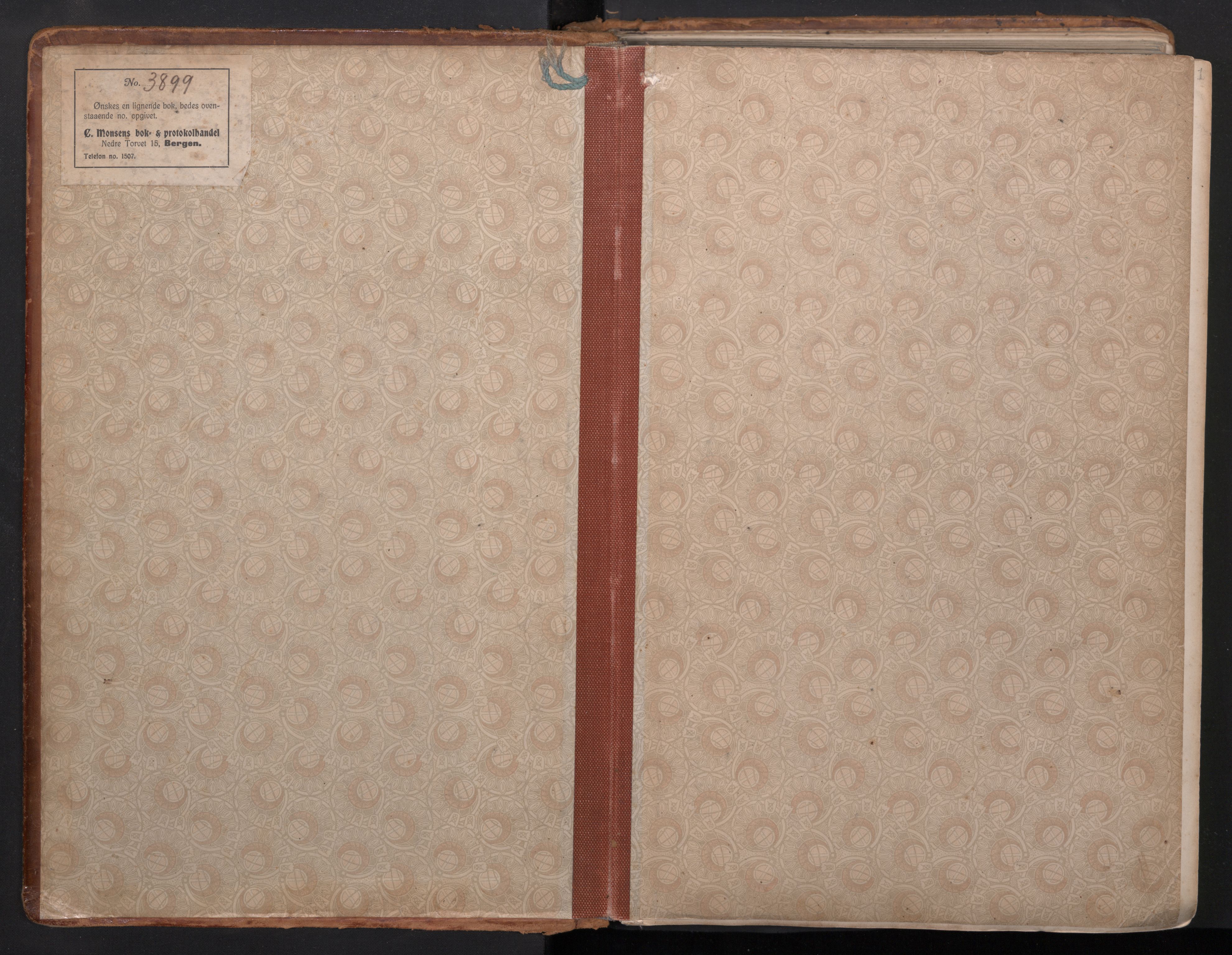 Nykirken Sokneprestembete, AV/SAB-A-77101/H/Haa/L0020: Ministerialbok nr. B 8, 1916-1933