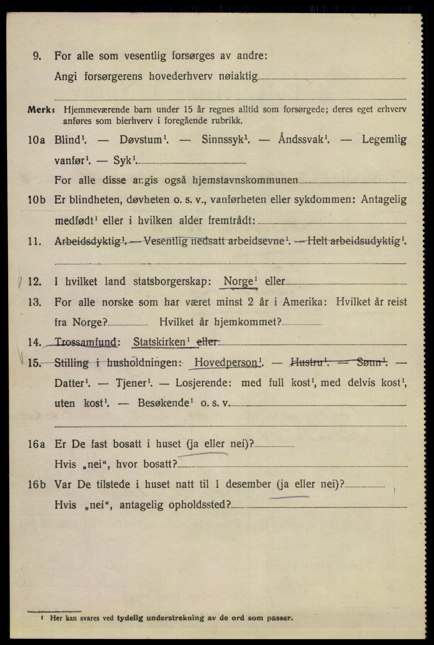 SAO, Folketelling 1920 for 0301 Kristiania kjøpstad, 1920, s. 392144