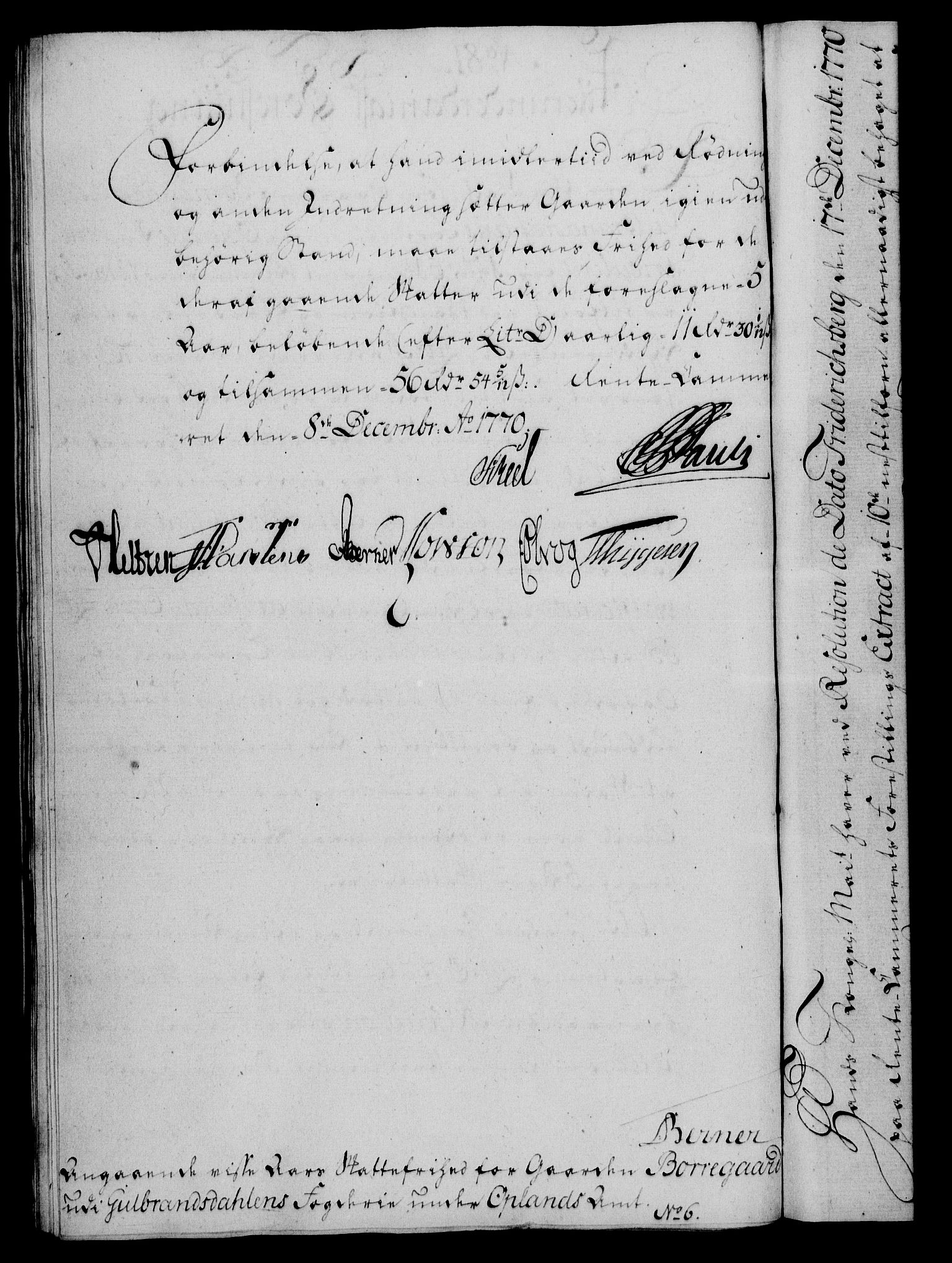 Rentekammeret, Kammerkanselliet, RA/EA-3111/G/Gf/Gfa/L0052: Norsk relasjons- og resolusjonsprotokoll (merket RK 52.52), 1770, s. 356