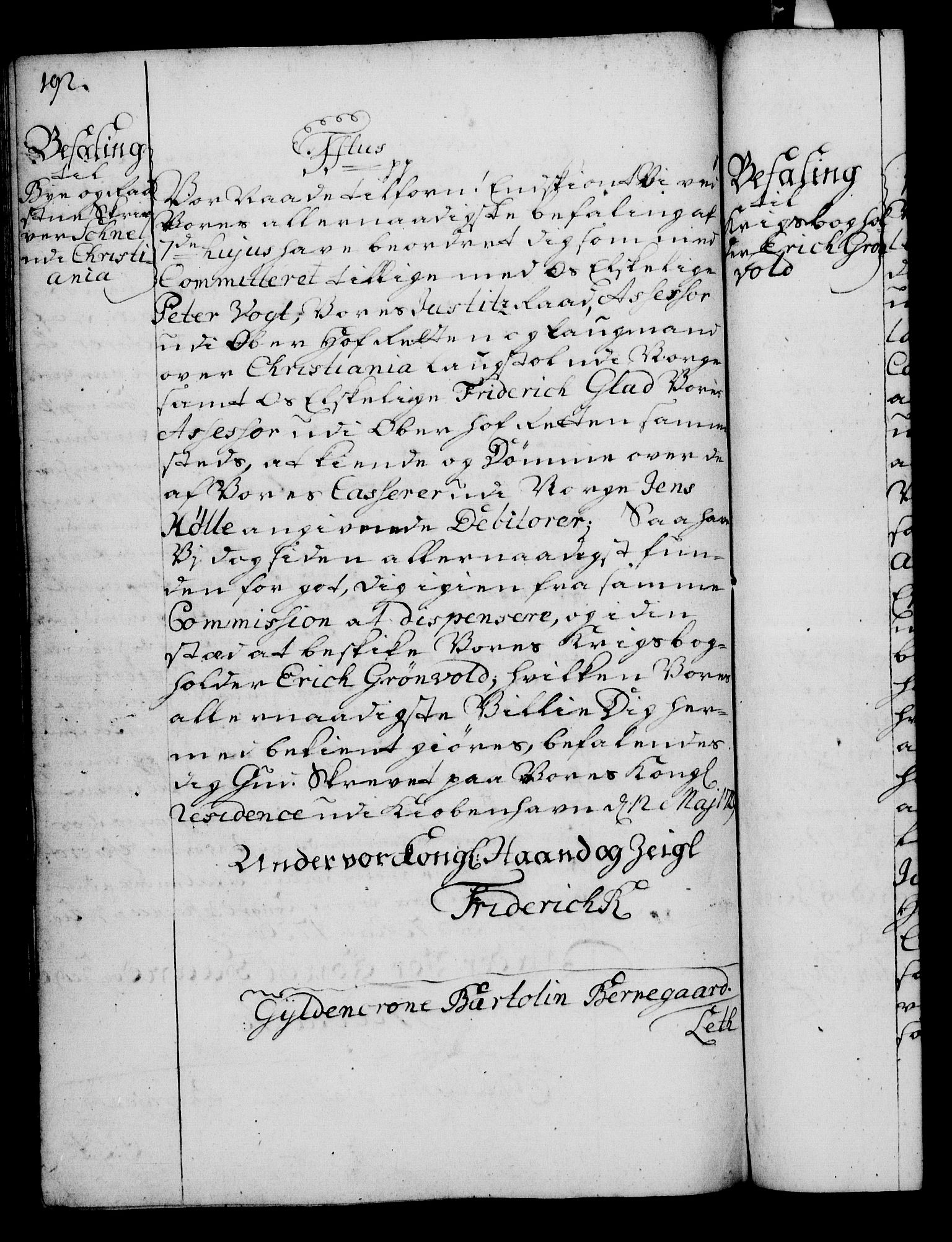 Rentekammeret, Kammerkanselliet, AV/RA-EA-3111/G/Gg/Gga/L0003: Norsk ekspedisjonsprotokoll med register (merket RK 53.3), 1727-1734, s. 192