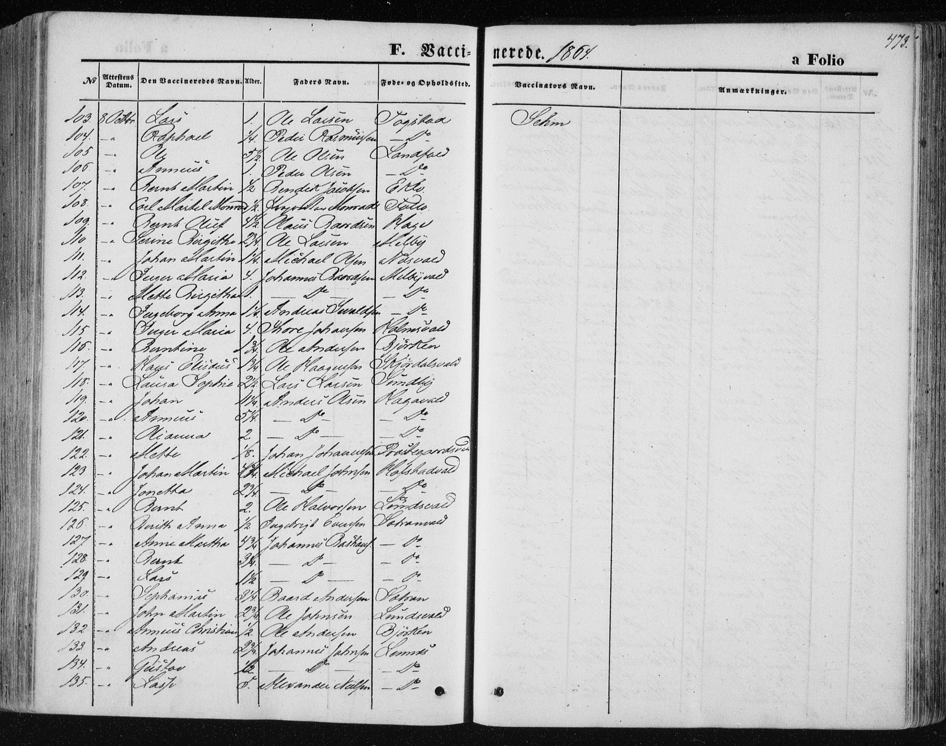 Ministerialprotokoller, klokkerbøker og fødselsregistre - Nord-Trøndelag, AV/SAT-A-1458/723/L0241: Ministerialbok nr. 723A10, 1860-1869, s. 473