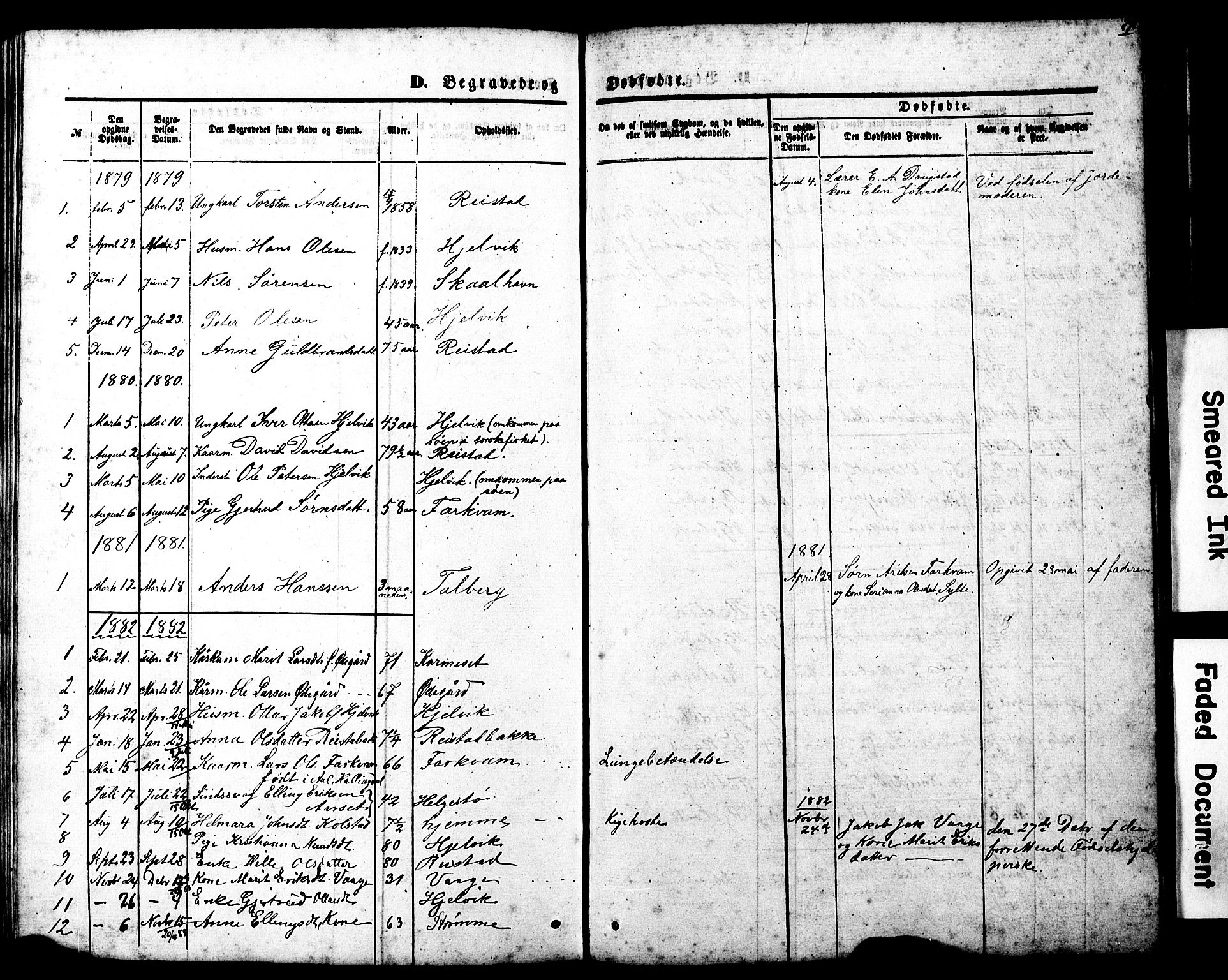 Ministerialprotokoller, klokkerbøker og fødselsregistre - Møre og Romsdal, AV/SAT-A-1454/550/L0618: Klokkerbok nr. 550C01, 1870-1927, s. 245