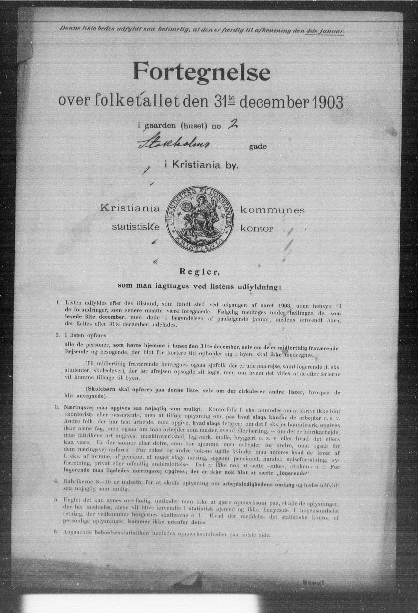 OBA, Kommunal folketelling 31.12.1903 for Kristiania kjøpstad, 1903, s. 19737