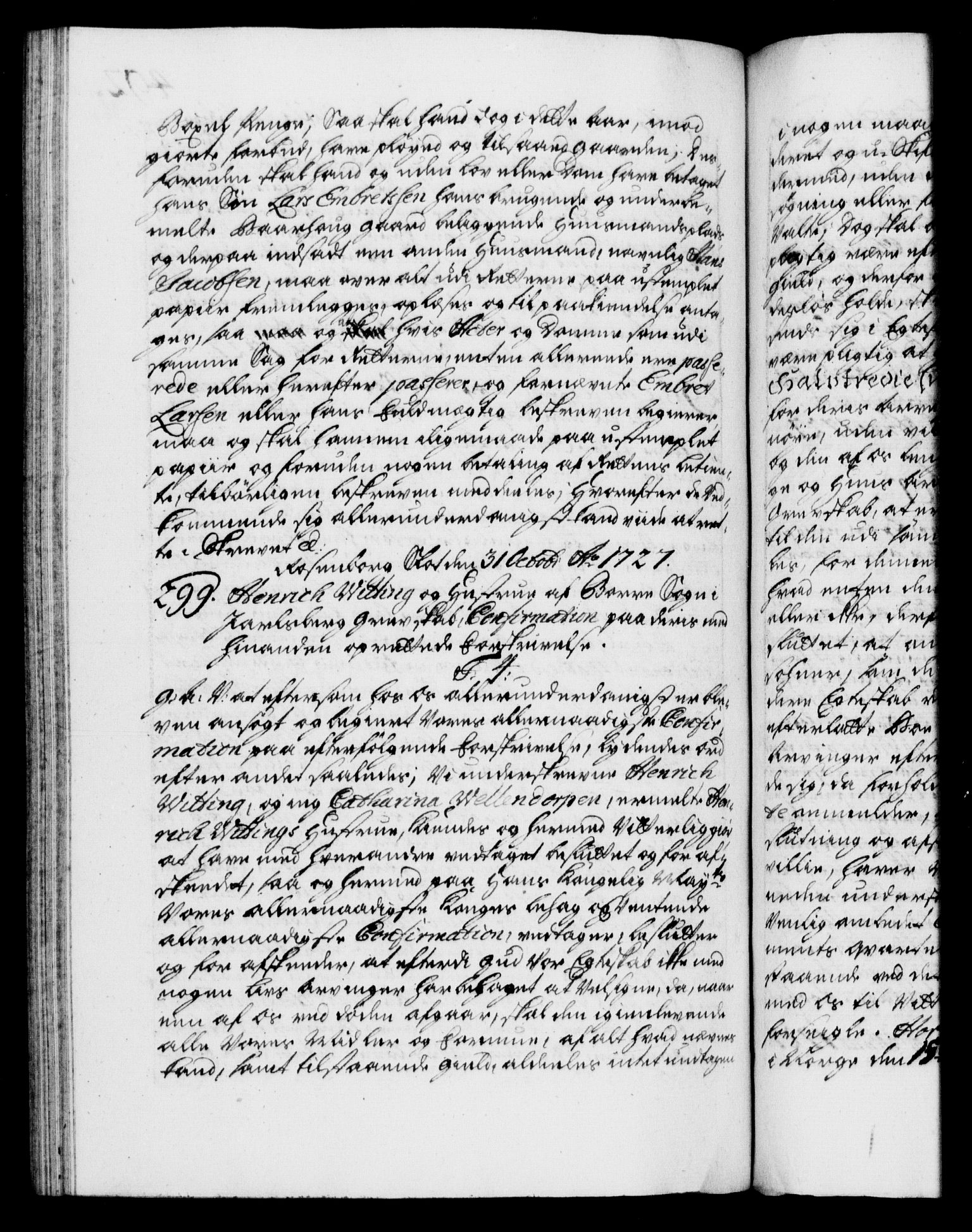 Danske Kanselli 1572-1799, RA/EA-3023/F/Fc/Fca/Fcaa/L0025: Norske registre, 1726-1728, s. 492b