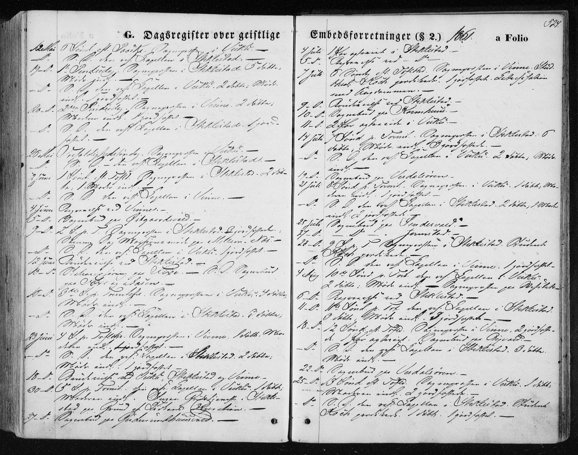 Ministerialprotokoller, klokkerbøker og fødselsregistre - Nord-Trøndelag, SAT/A-1458/723/L0241: Ministerialbok nr. 723A10, 1860-1869, s. 524