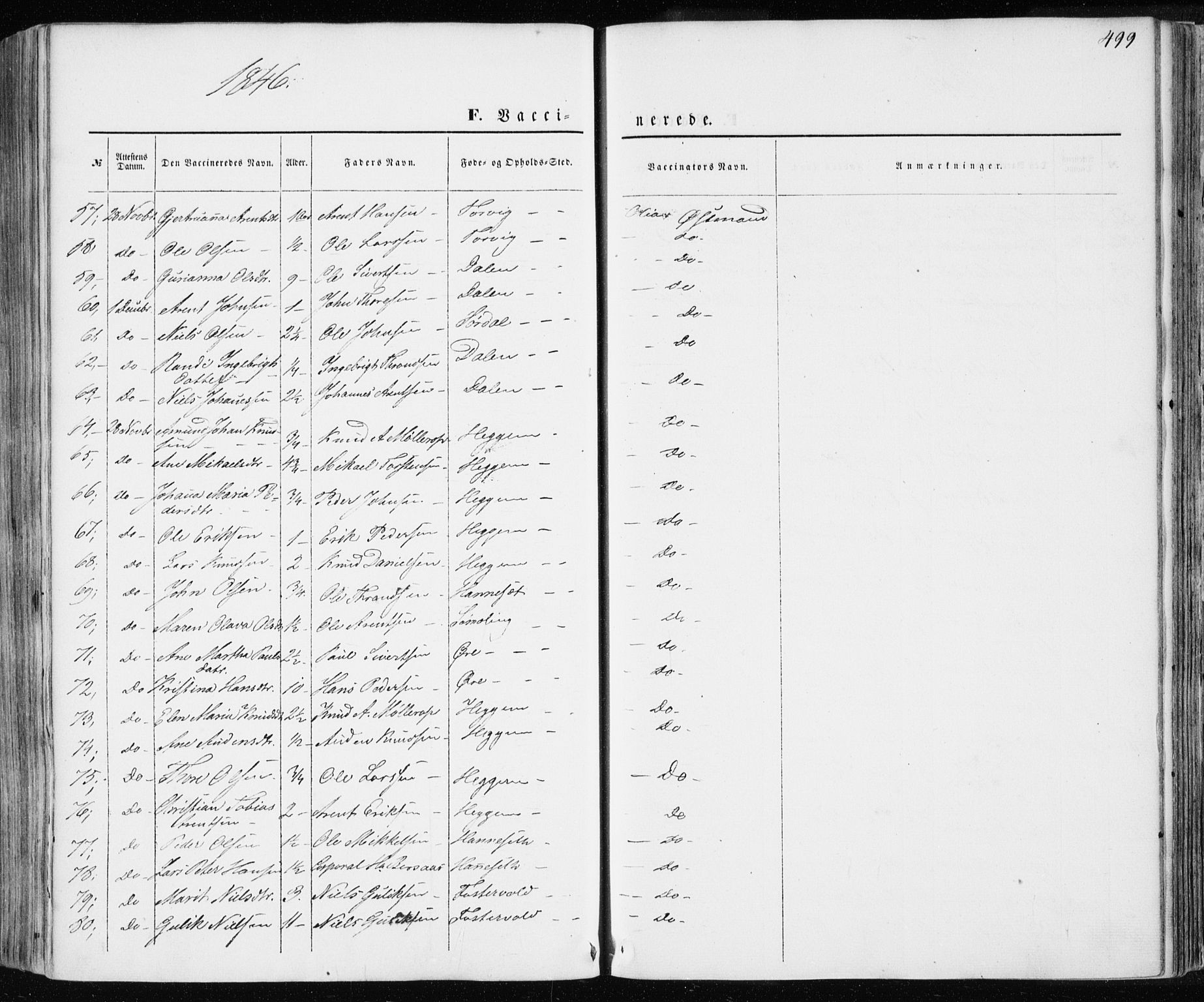 Ministerialprotokoller, klokkerbøker og fødselsregistre - Møre og Romsdal, SAT/A-1454/586/L0984: Ministerialbok nr. 586A10, 1844-1856, s. 499