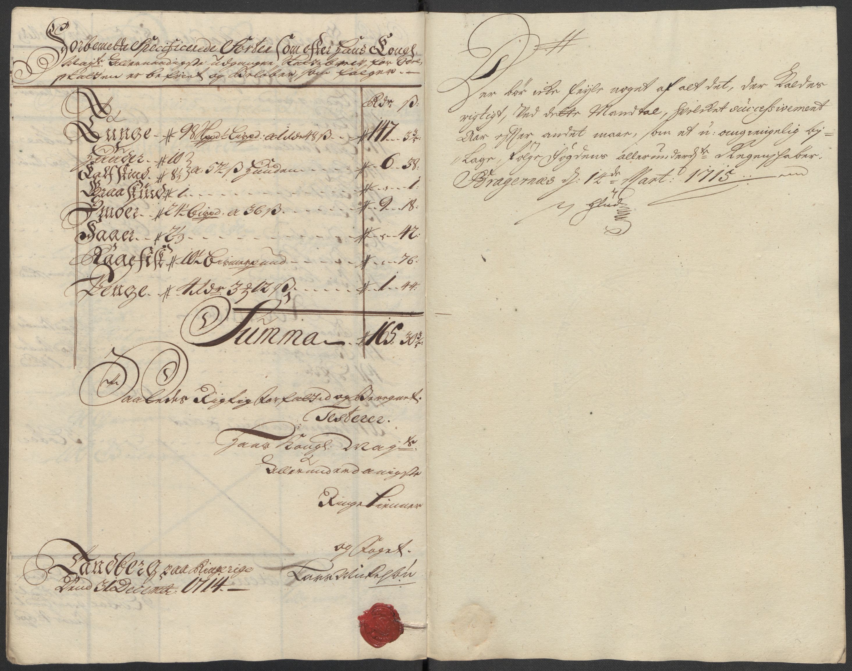 Rentekammeret inntil 1814, Reviderte regnskaper, Fogderegnskap, RA/EA-4092/R23/L1471: Fogderegnskap Ringerike og Hallingdal, 1713-1714, s. 505