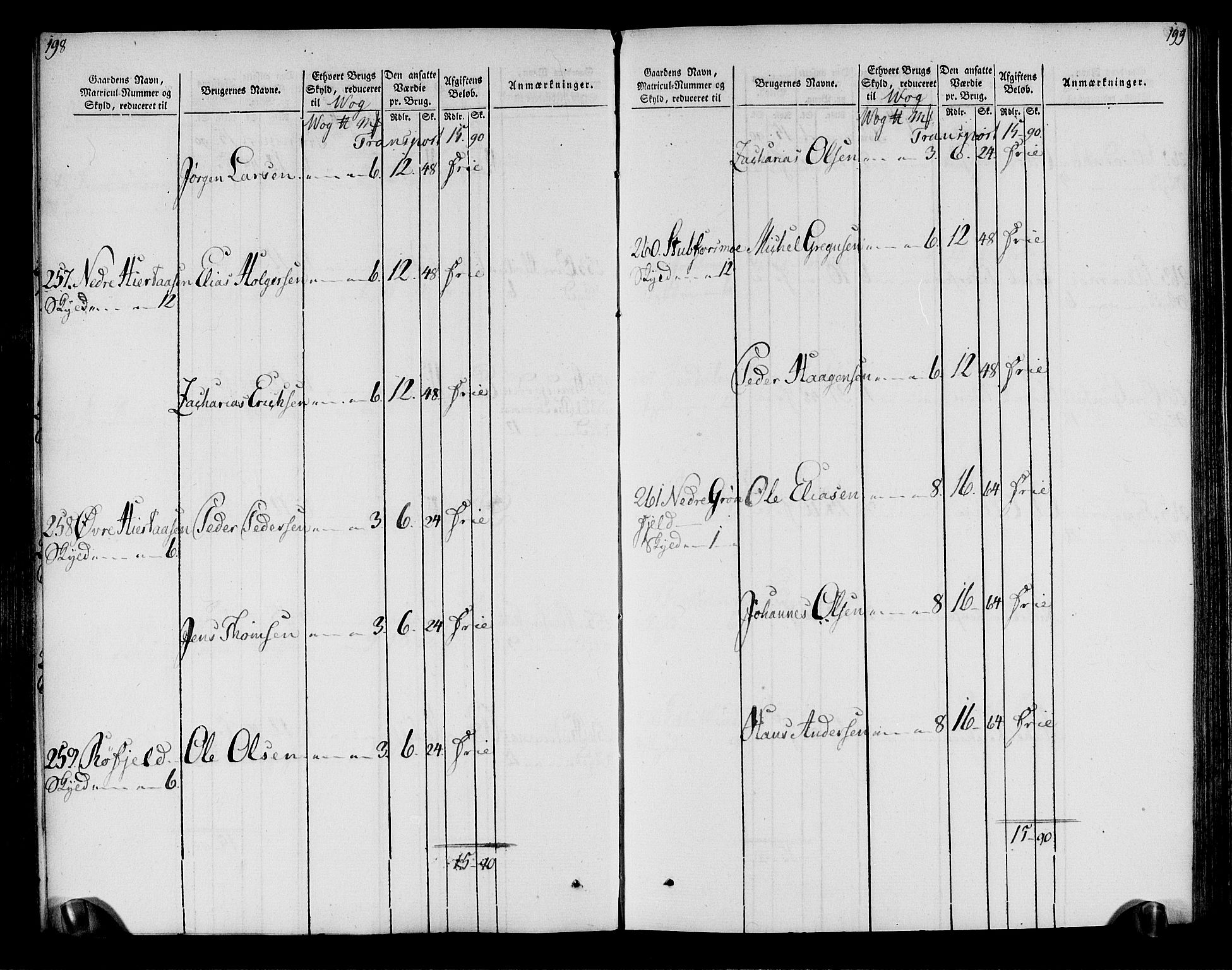 Rentekammeret inntil 1814, Realistisk ordnet avdeling, AV/RA-EA-4070/N/Ne/Nea/L0158: Helgeland fogderi. Oppebørselsregister, 1803-1804, s. 103