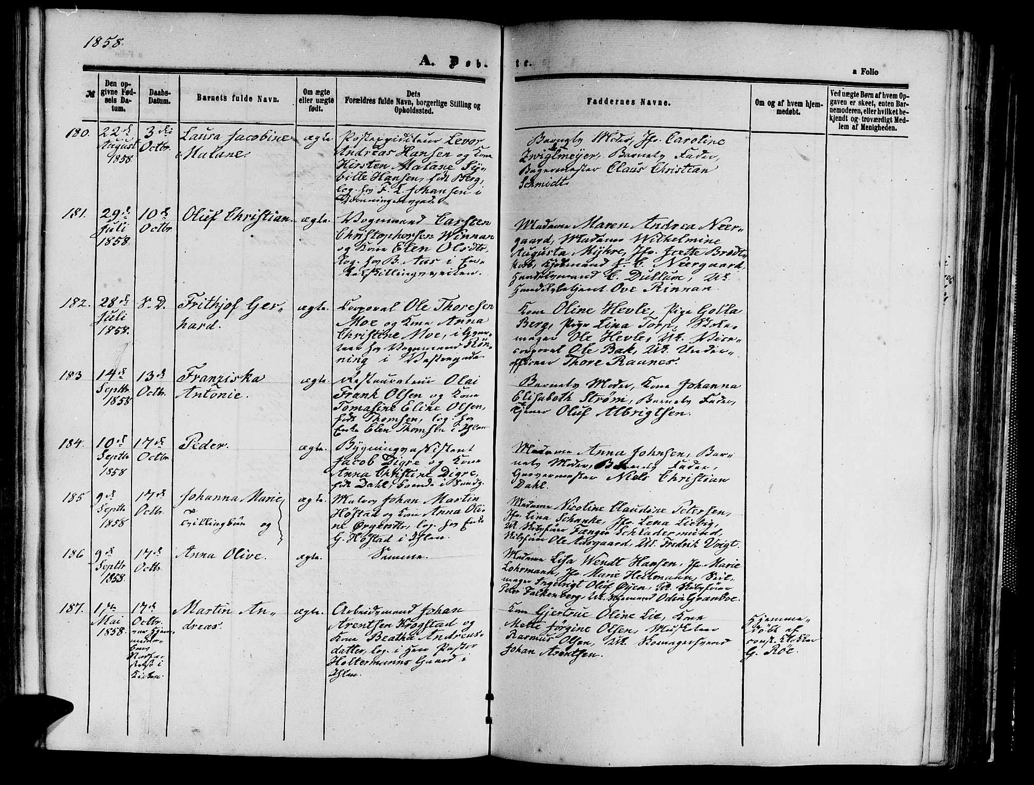 Ministerialprotokoller, klokkerbøker og fødselsregistre - Sør-Trøndelag, SAT/A-1456/602/L0138: Klokkerbok nr. 602C06, 1853-1858, s. 150l