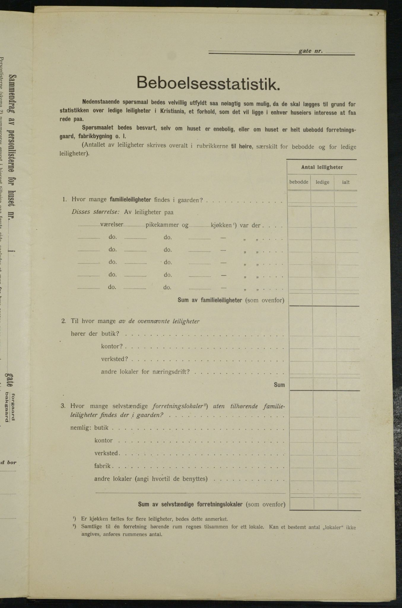 OBA, Kommunal folketelling 1.2.1913 for Kristiania, 1913, s. 4765