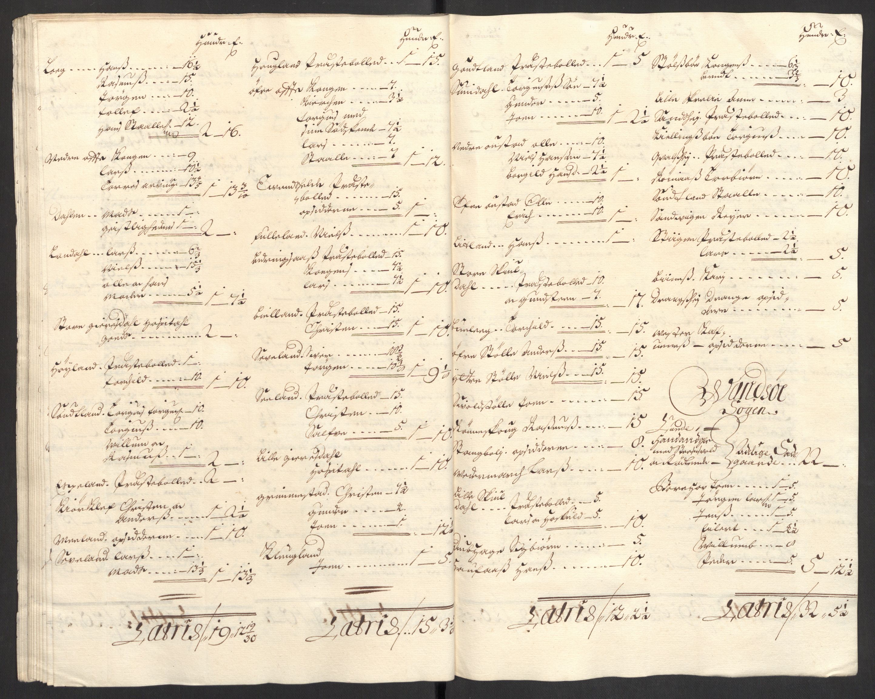 Rentekammeret inntil 1814, Reviderte regnskaper, Fogderegnskap, AV/RA-EA-4092/R43/L2547: Fogderegnskap Lista og Mandal, 1698-1699, s. 104