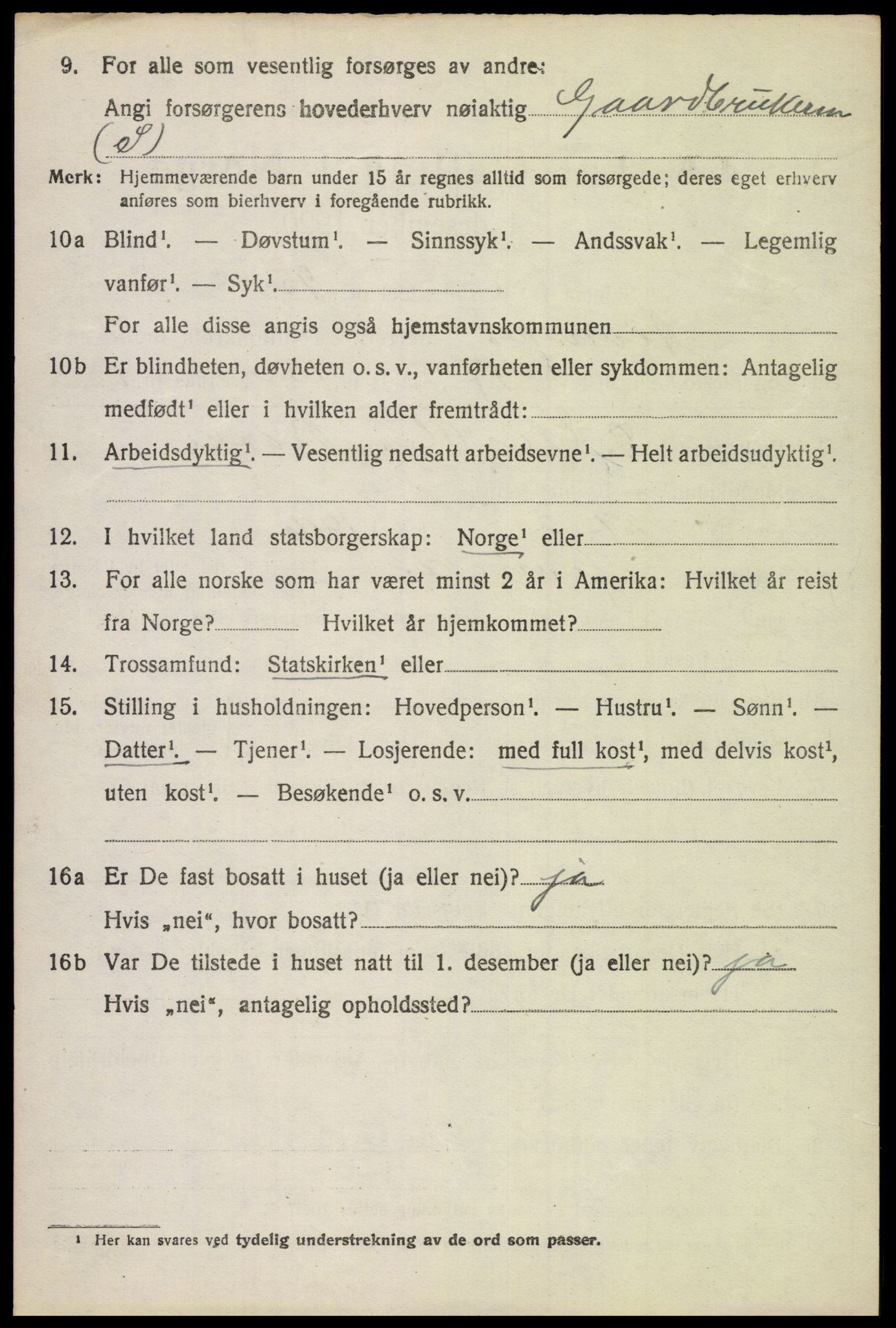 SAH, Folketelling 1920 for 0532 Jevnaker herred, 1920, s. 1596