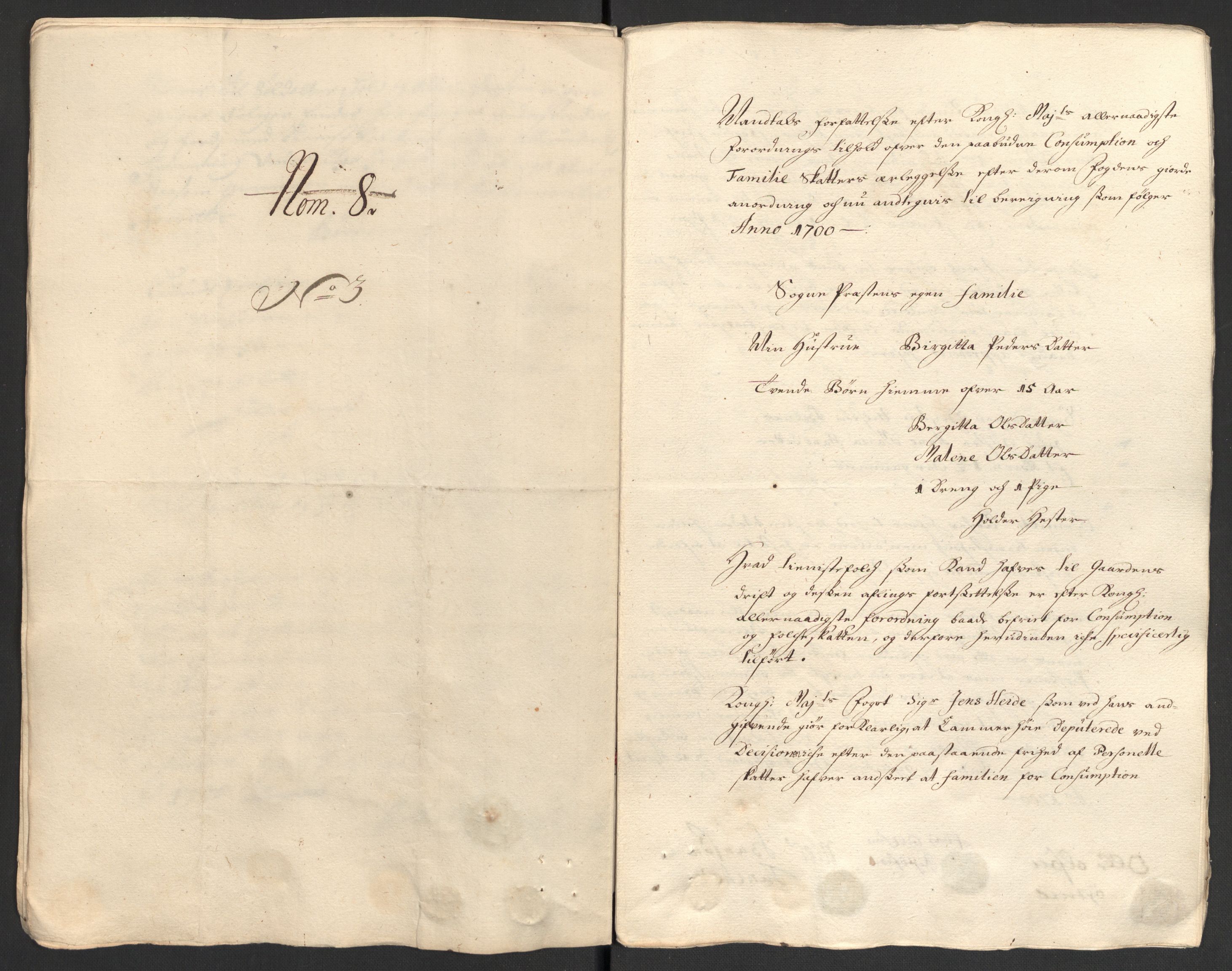 Rentekammeret inntil 1814, Reviderte regnskaper, Fogderegnskap, AV/RA-EA-4092/R13/L0838: Fogderegnskap Solør, Odal og Østerdal, 1700, s. 184