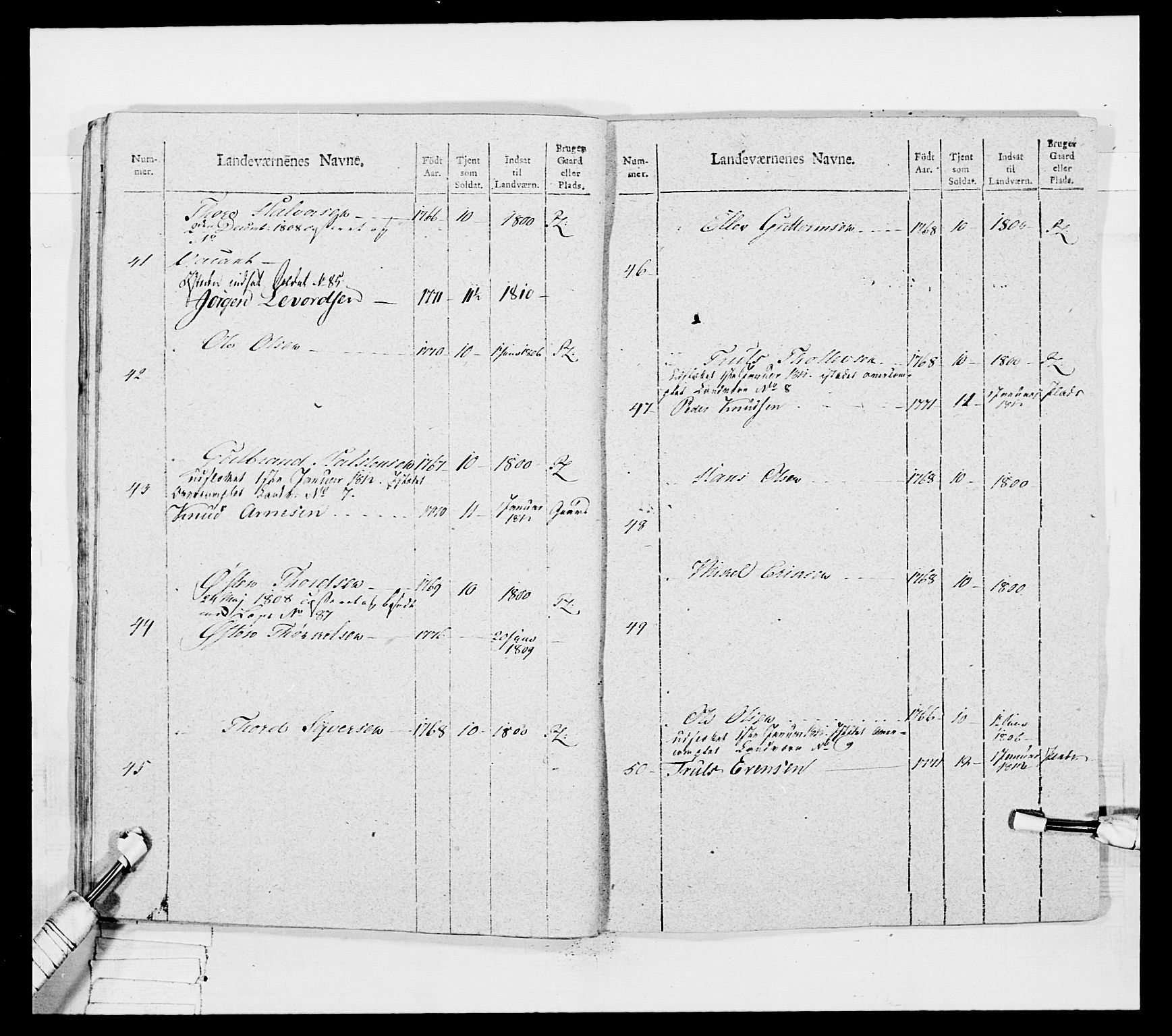 Generalitets- og kommissariatskollegiet, Det kongelige norske kommissariatskollegium, AV/RA-EA-5420/E/Eh/L0042: 1. Akershusiske nasjonale infanteriregiment, 1810, s. 39